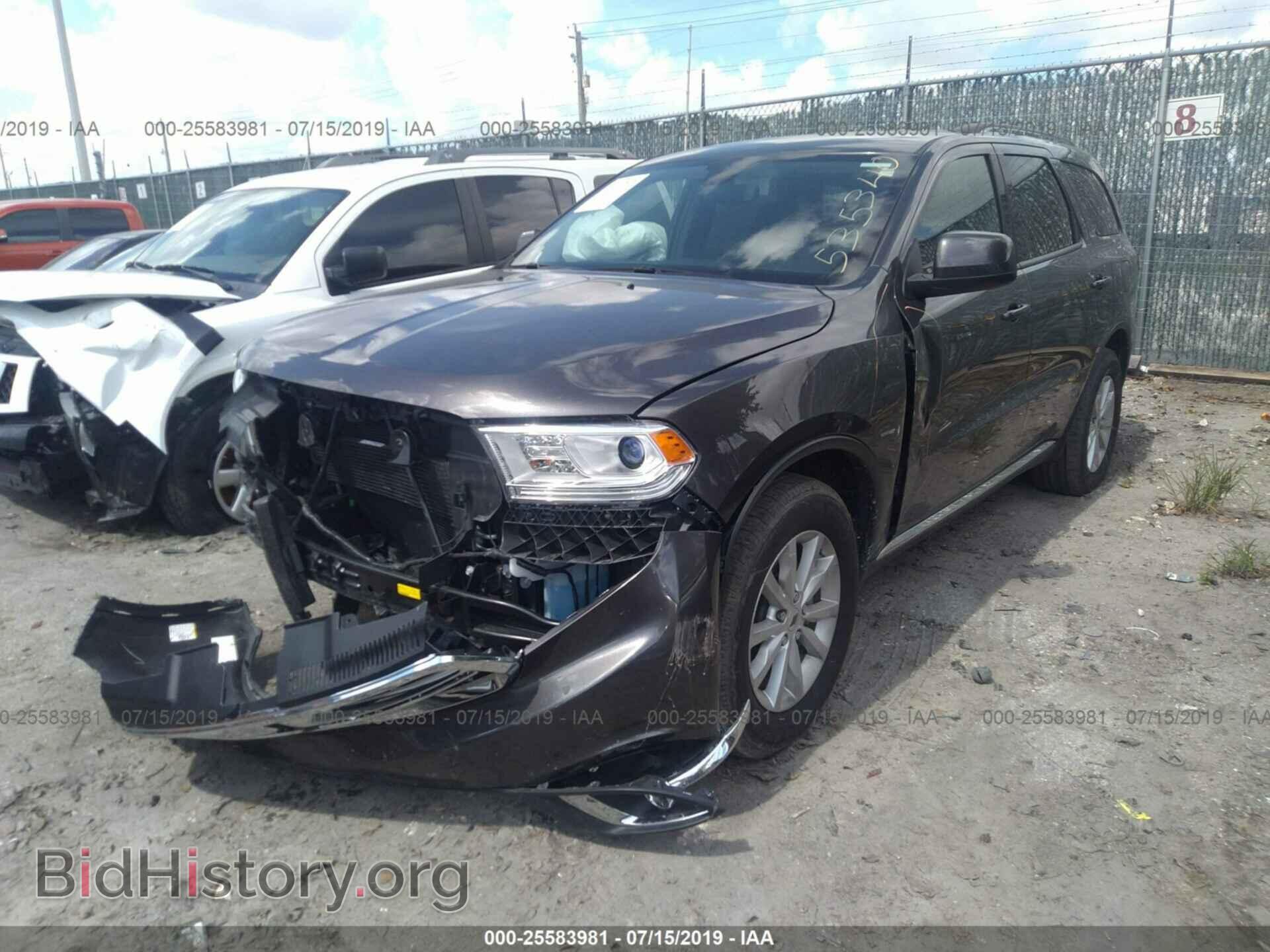 2019 DODGE DURANGO - VIN: 1C4RDHAG2KC535340 - Фото 2