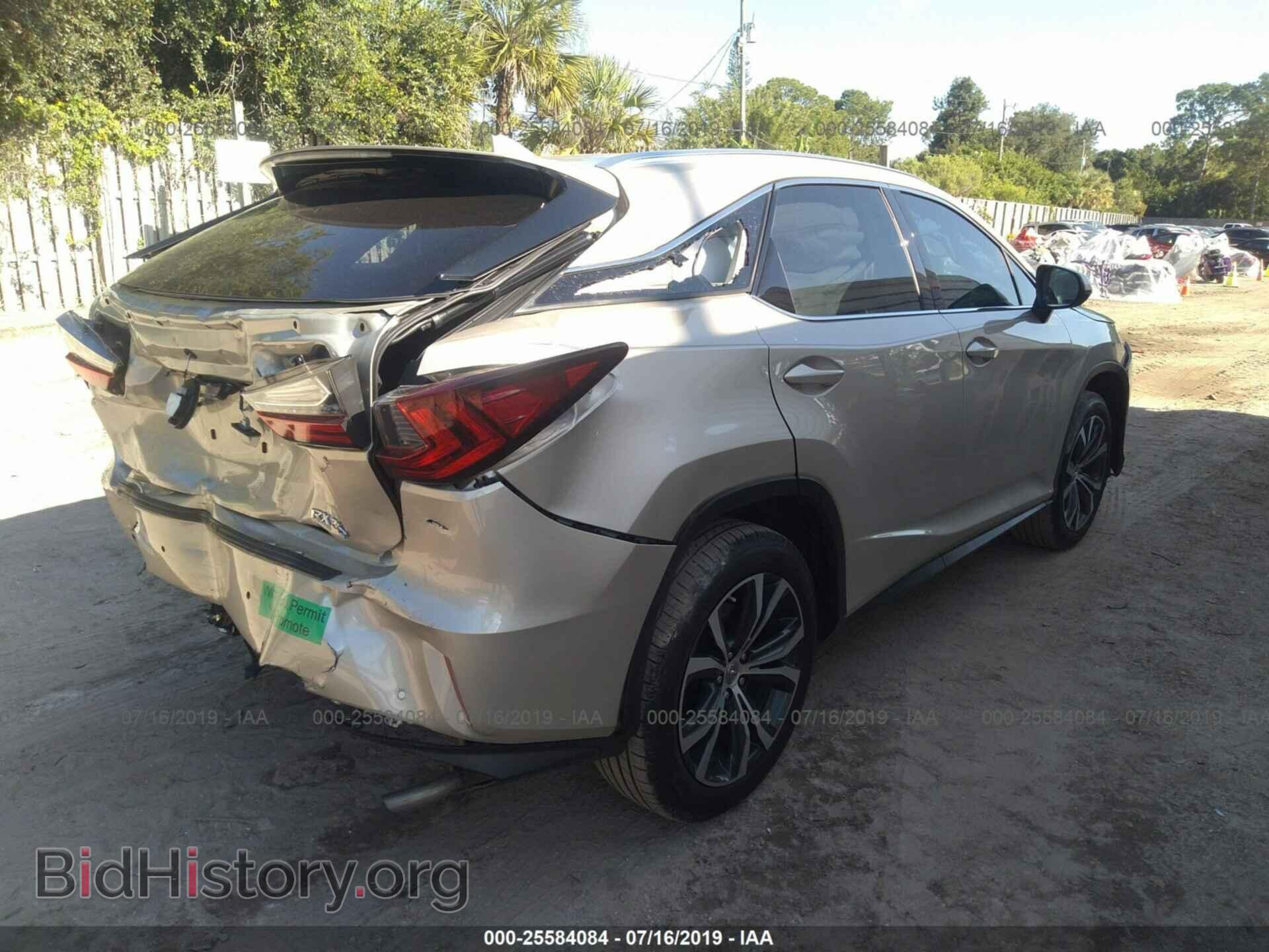 2016 LEXUS RX - VIN: 2T2BZMCA8GC045452 - Фото 4
