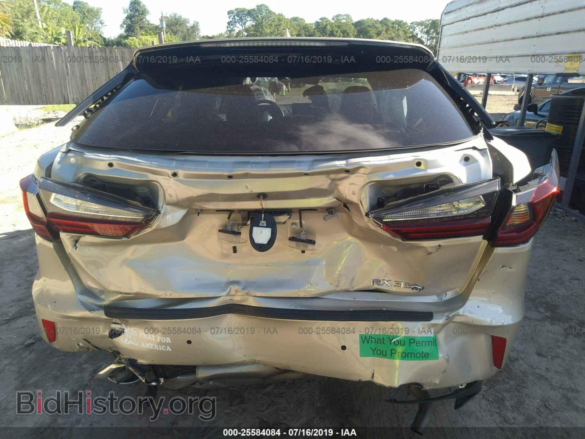 2016 LEXUS RX - VIN: 2T2BZMCA8GC045452 - Фото 6