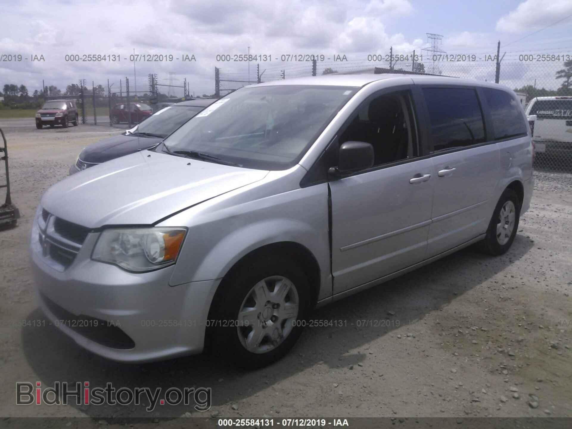 2012 DODGE GRAND CARAVAN - VIN: 2C4RDGBG9CR224571 - Фото 2