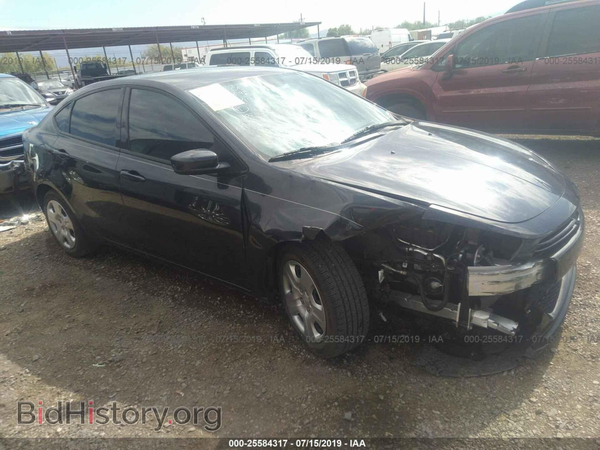 Фотография 1C3CDFAAXED770464 - DODGE DART 2014
