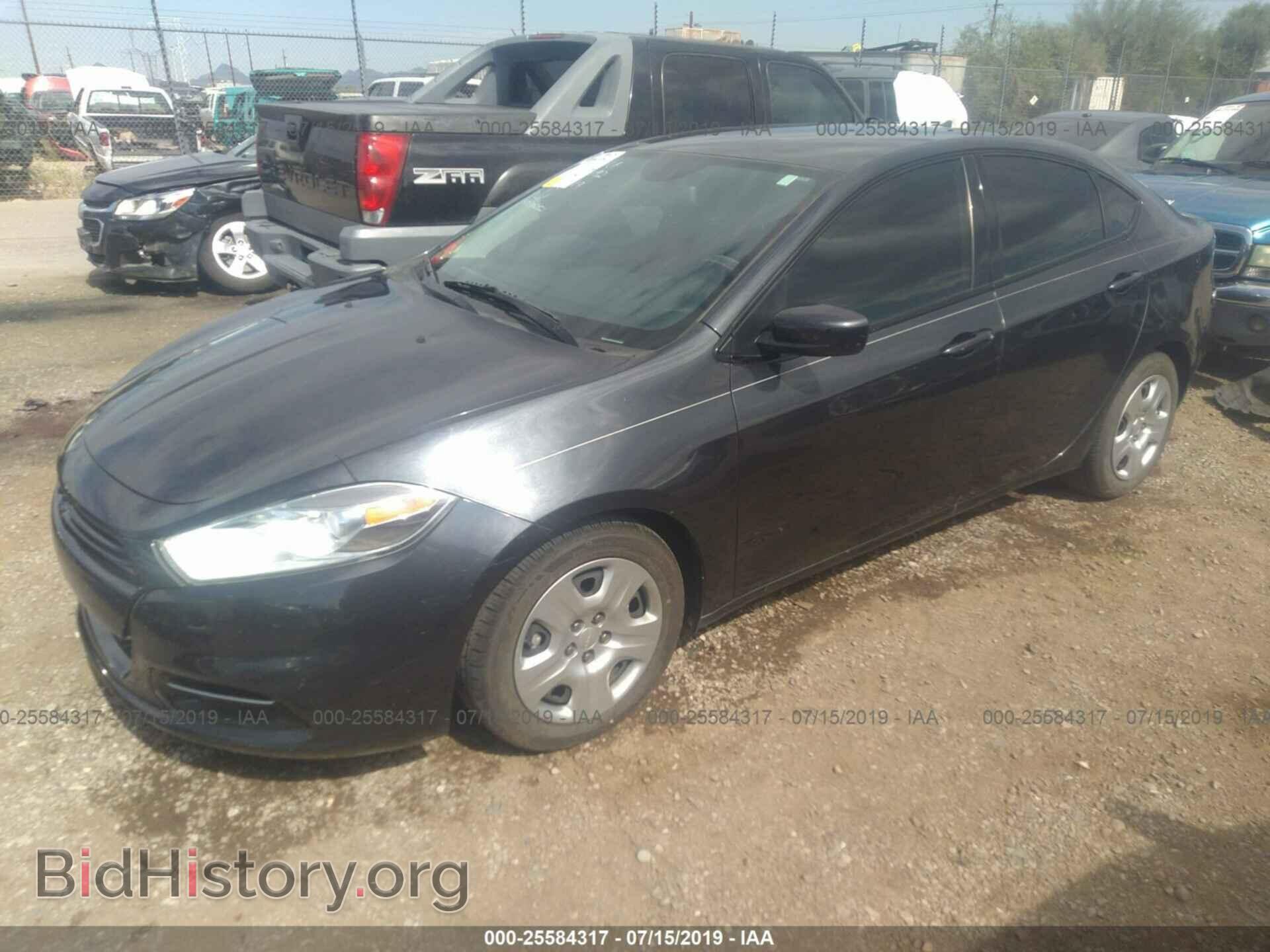 2014 DODGE DART - VIN: 1C3CDFAAXED770464 - Фото 2