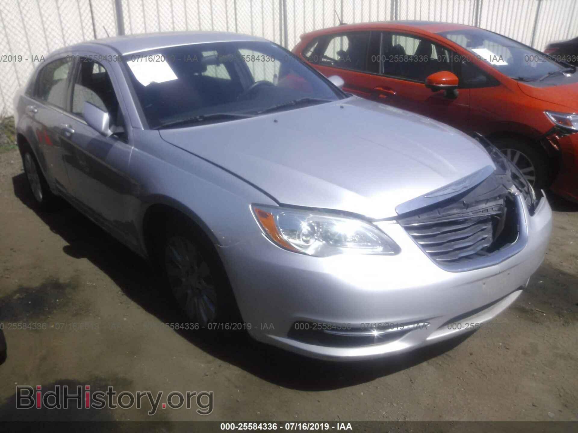 Фотография 1C3CCBAB2CN282038 - CHRYSLER 200 2012