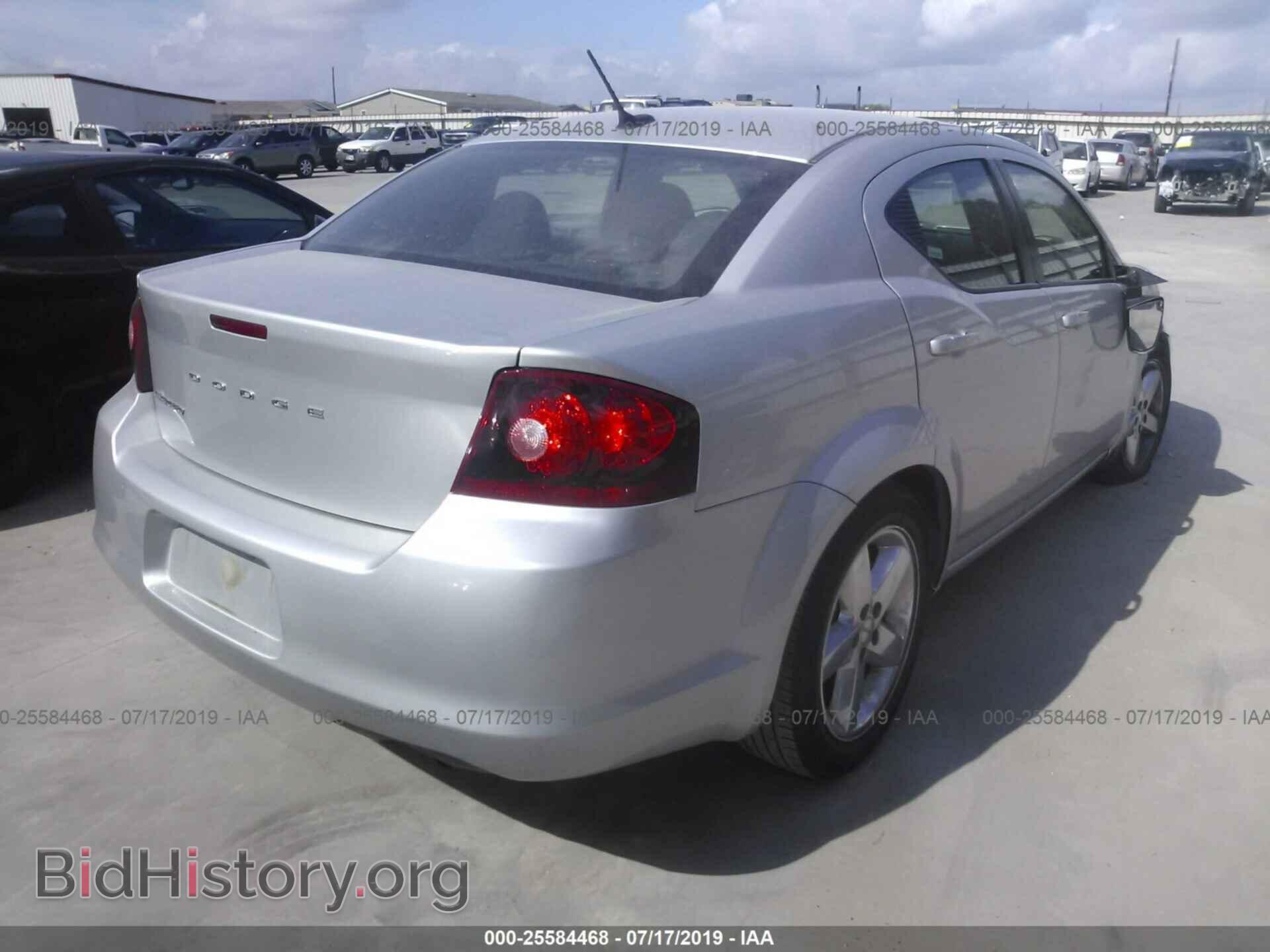 2012 DODGE AVENGER - VIN: 1C3CDZAB9CN264870 - Фото 4