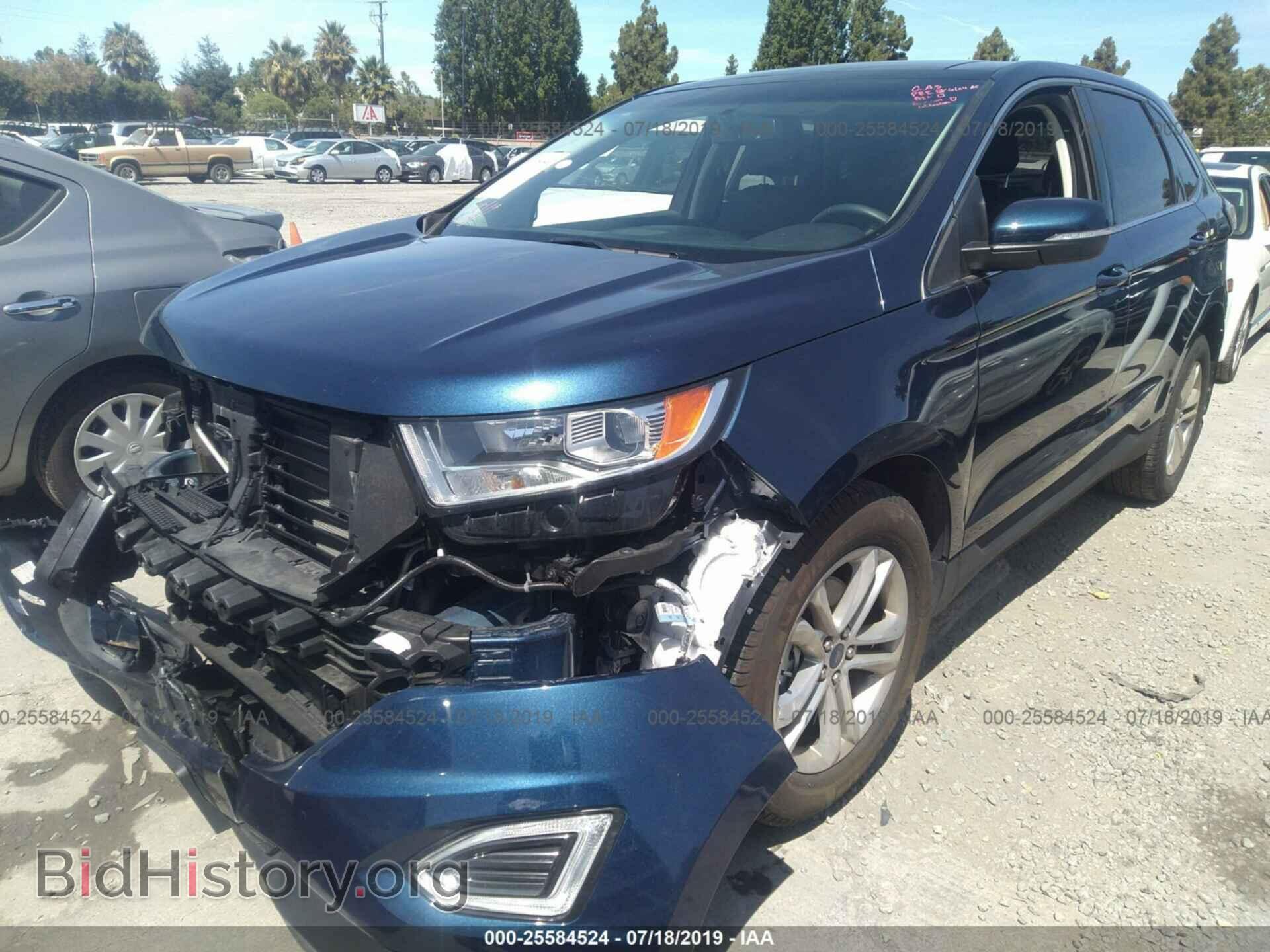 2017 FORD EDGE - VIN: 2FMPK3J94HBC65775 - Фото 2