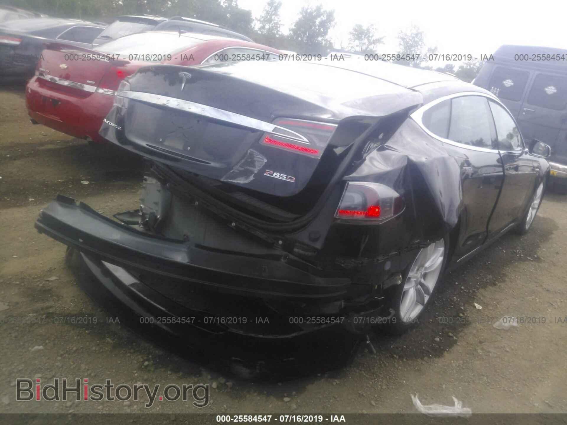 2014 TESLA MODEL S - VIN: 5YJSA1H24EFP65500 - Photo 4