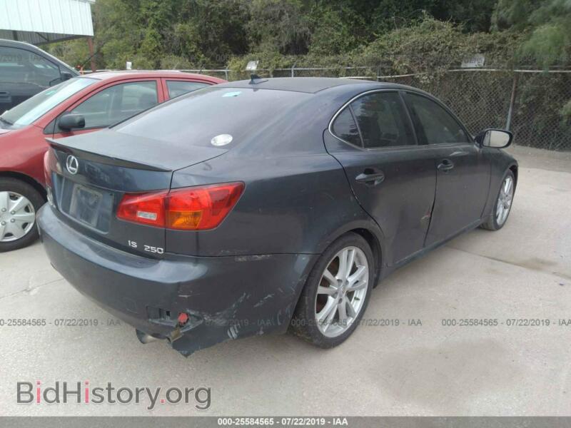 2007 Lexus IS (VIN JTHBK262772039656) — фото 4 из 10