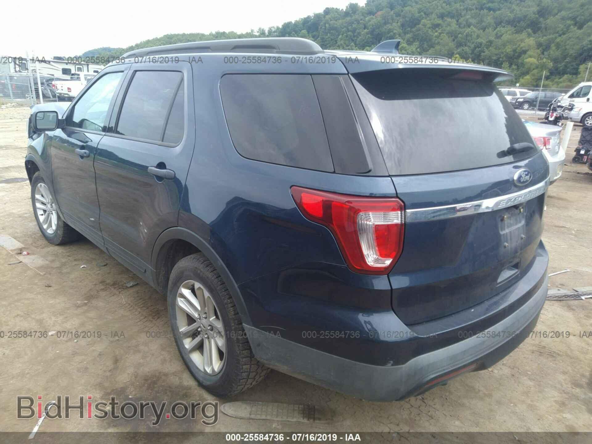 2017 FORD EXPLORER - VIN: 1FM5K8B83HGD37925 - Photo 3