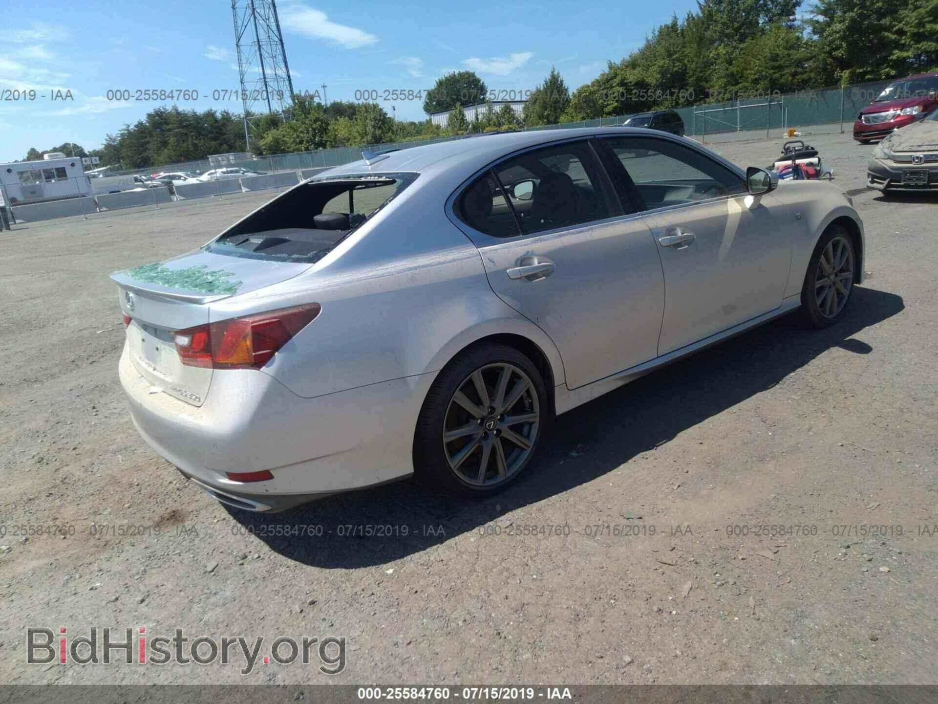 2014 LEXUS GS - VIN: JTHCE1BLXE5025928 - Фото 4