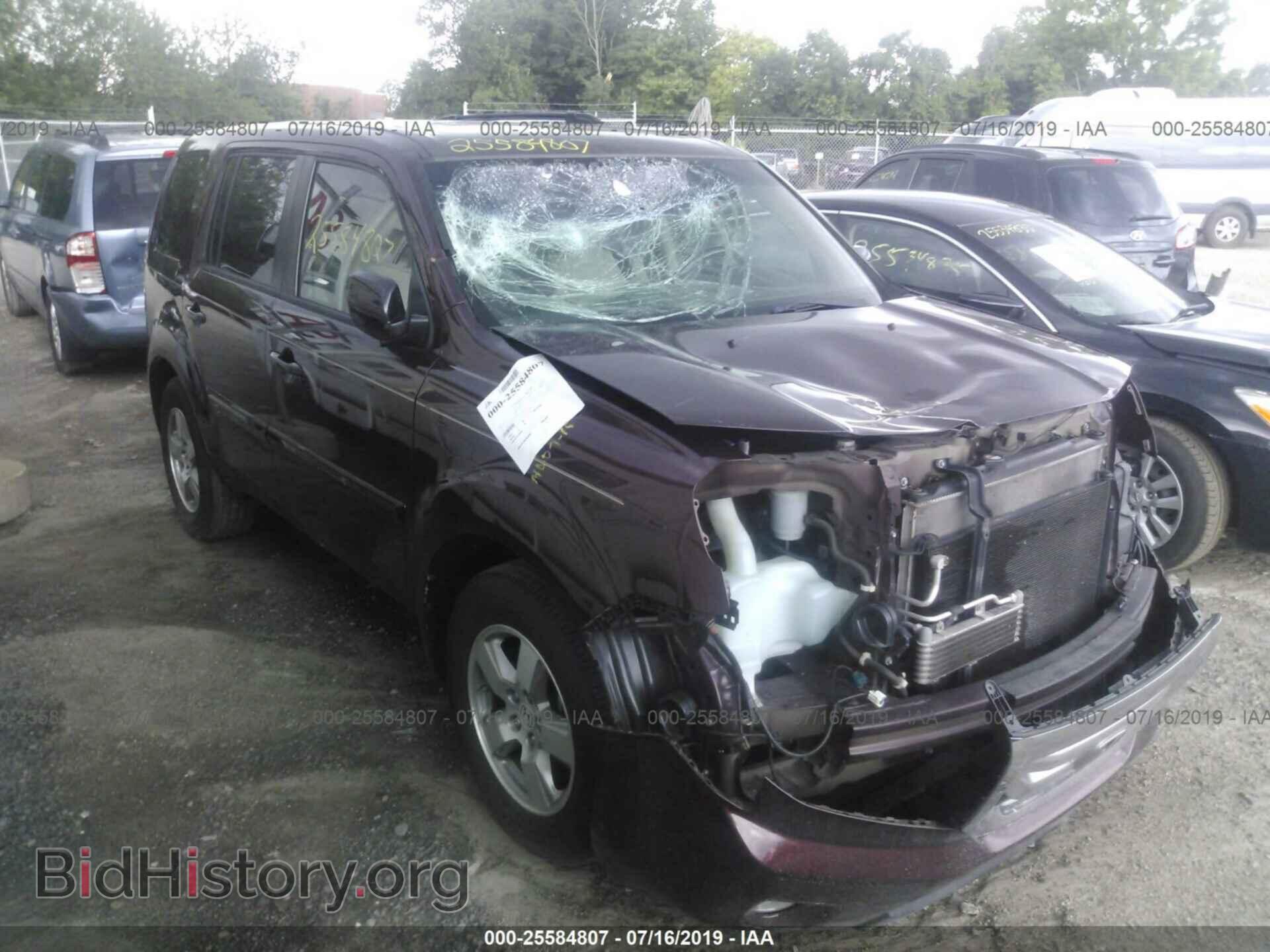 Фотография 5FNYF3H54BB007105 - HONDA PILOT 2011