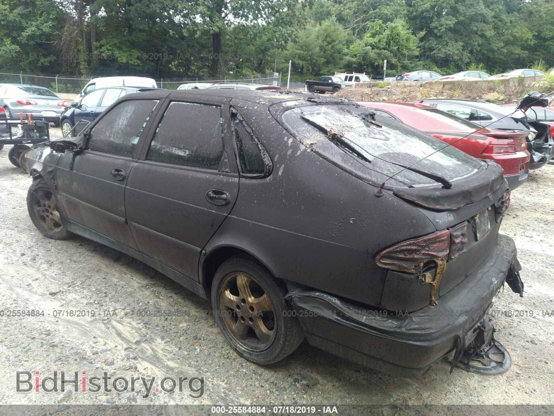 2000 SAAB 9-3 - VIN: YS3DF58K0Y2019840 - Фото 3