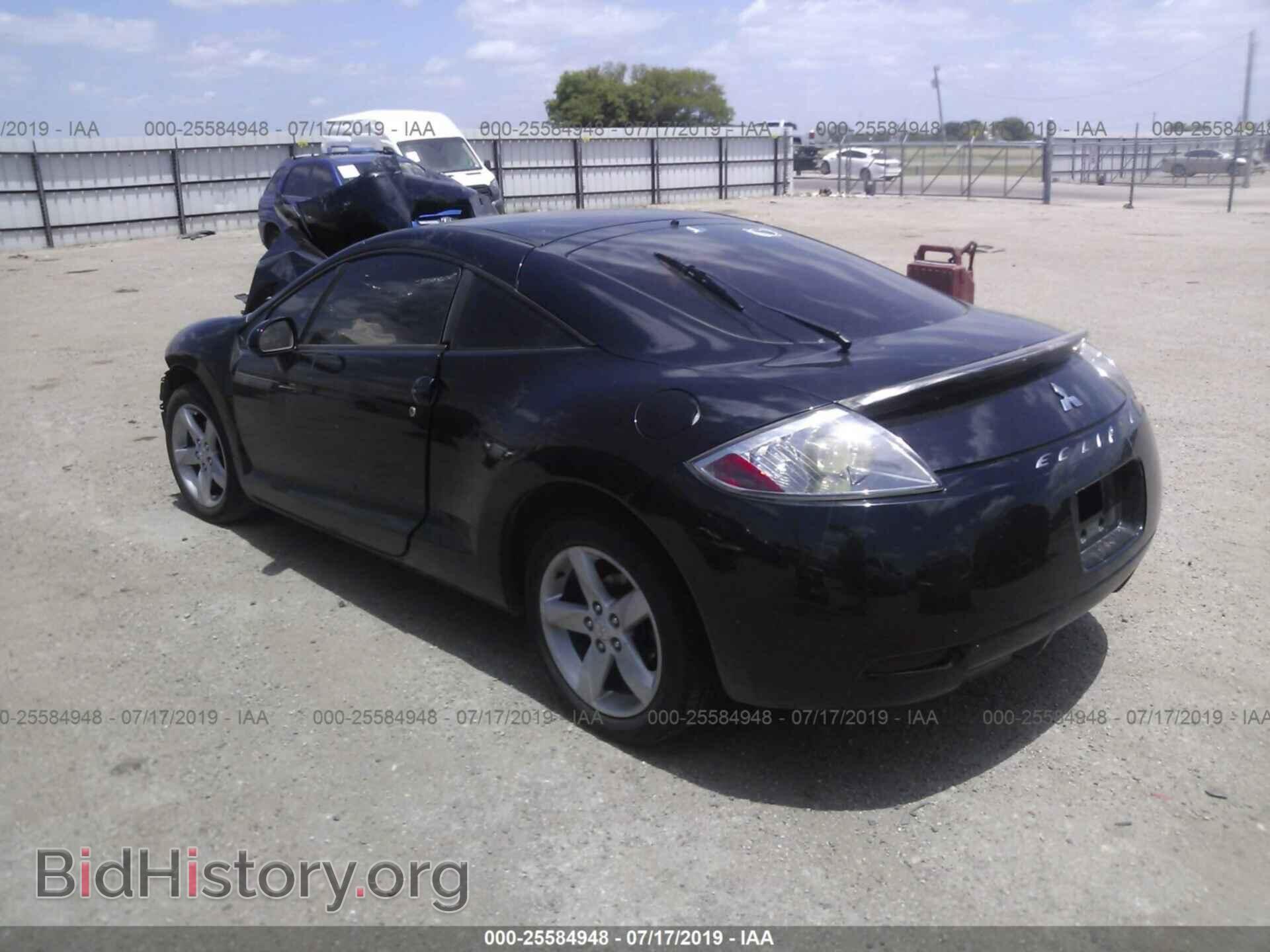 2007 MITSUBISHI ECLIPSE - VIN: 4A3AK24FX7E011235 - Фото 3