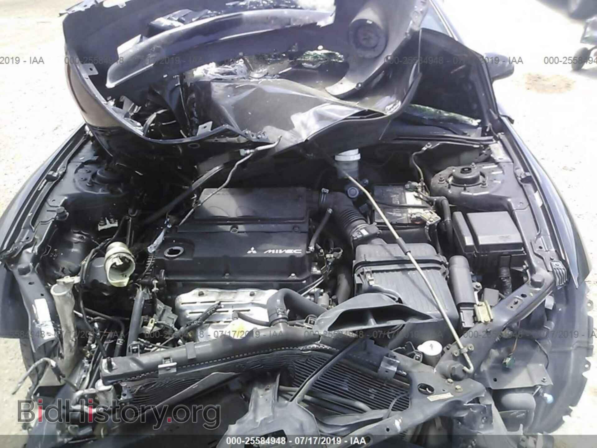 2007 MITSUBISHI ECLIPSE - VIN: 4A3AK24FX7E011235 - Фото 10
