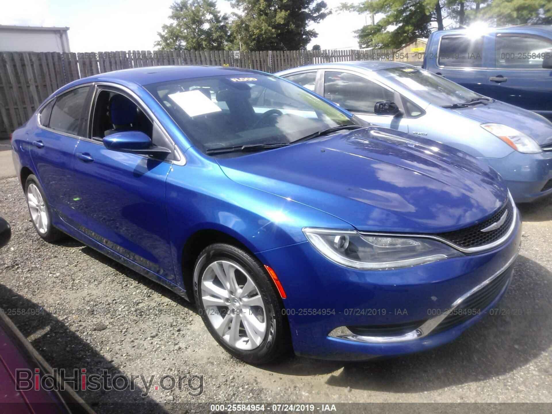 Фотография 1C3CCCAB1GN125032 - CHRYSLER 200 2016