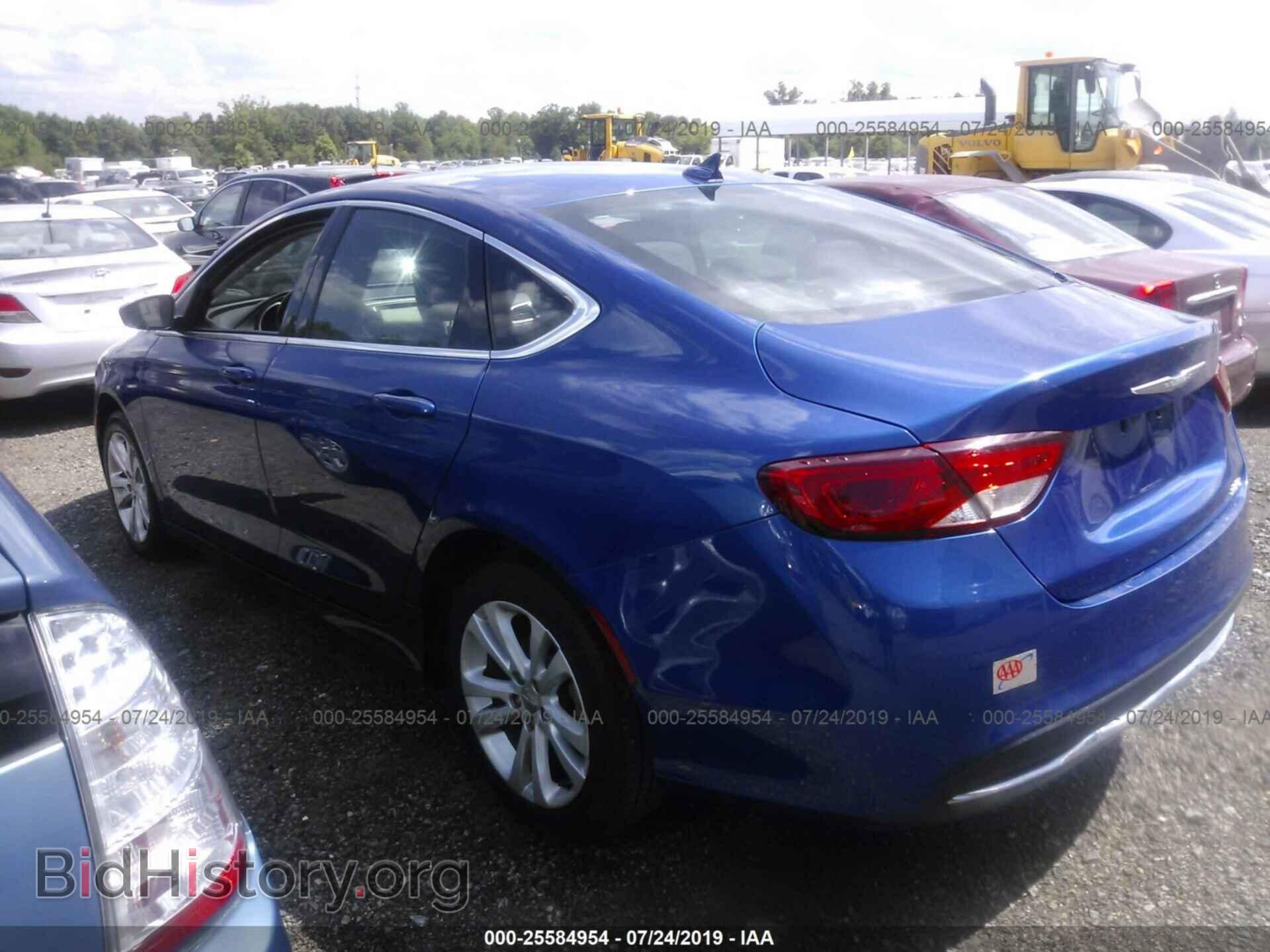 2016 CHRYSLER 200 - VIN: 1C3CCCAB1GN125032 - Фото 3