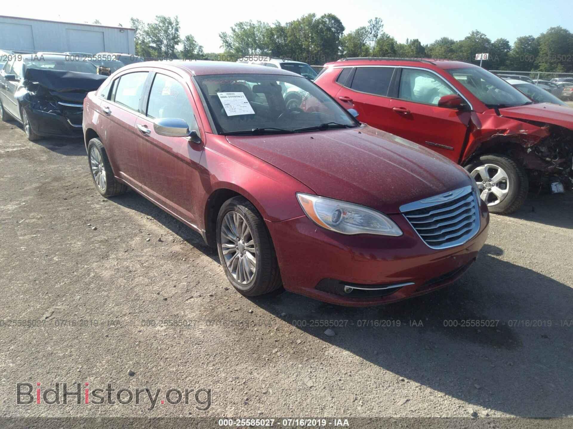 Фотография 1C3BC2FG9BN514343 - CHRYSLER 200 2011