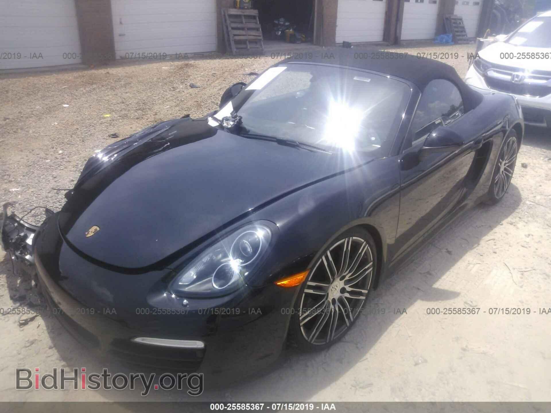 2016 PORSCHE BOXSTER - VIN: WP0CA2A80GS120342 - Фото 2