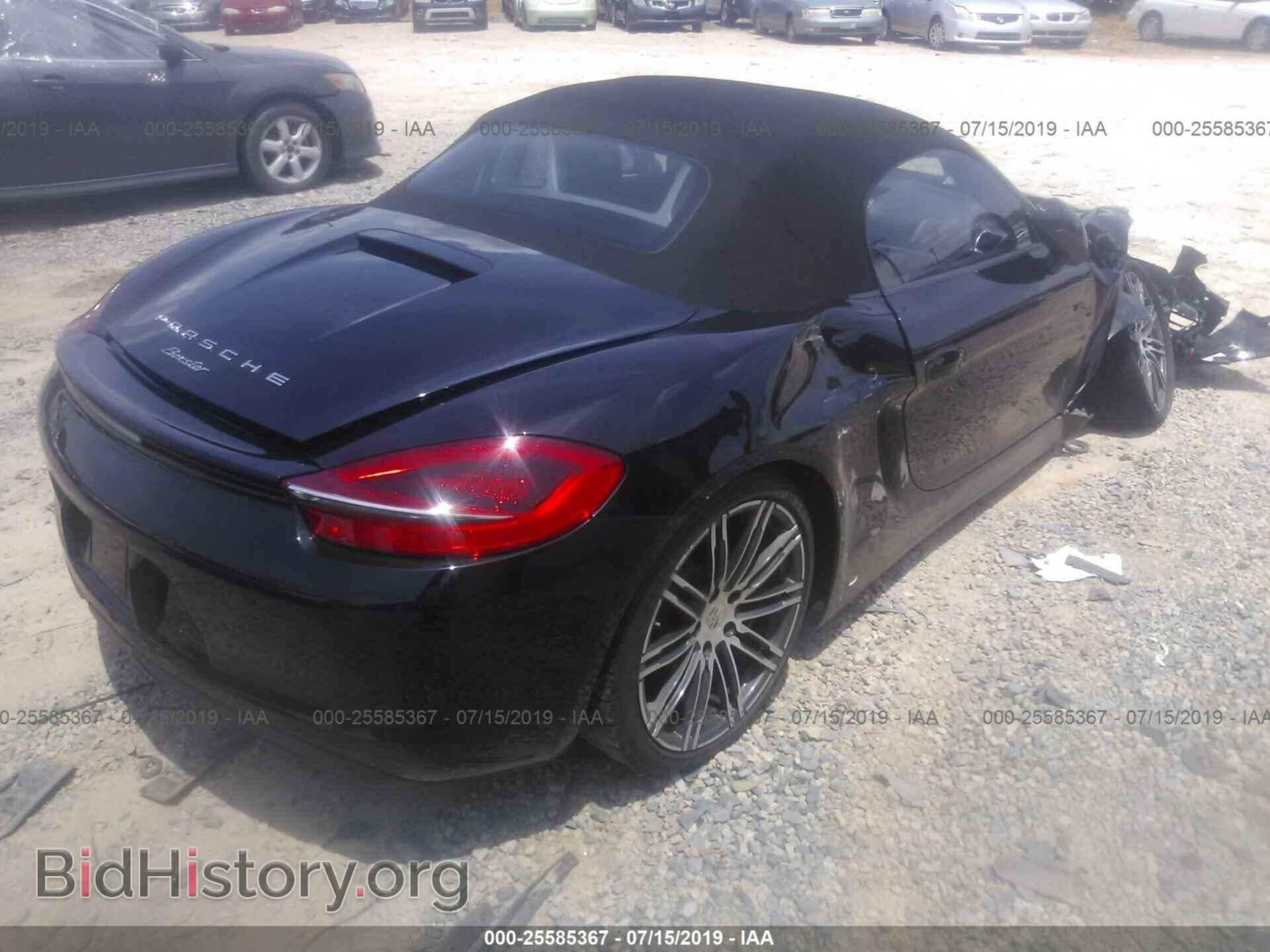 2016 PORSCHE BOXSTER - VIN: WP0CA2A80GS120342 - Фото 4