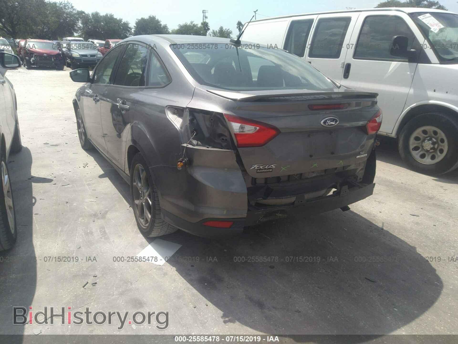 2013 FORD FOCUS - VIN: 1FADP3F2XDL211899 - Фото 3
