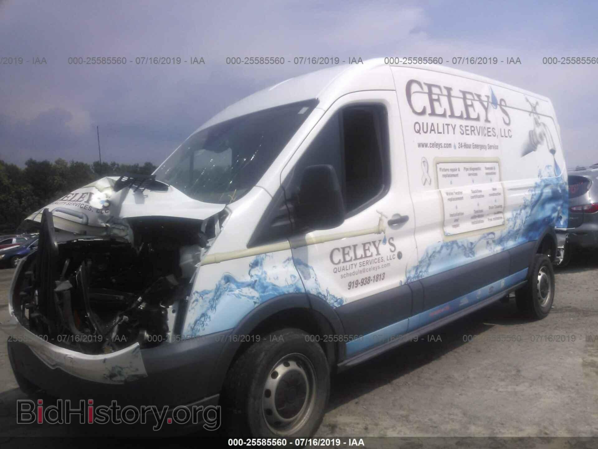 2016 FORD TRANSIT - VIN: 1FTYR2CM8GKB30304 - Фото 2