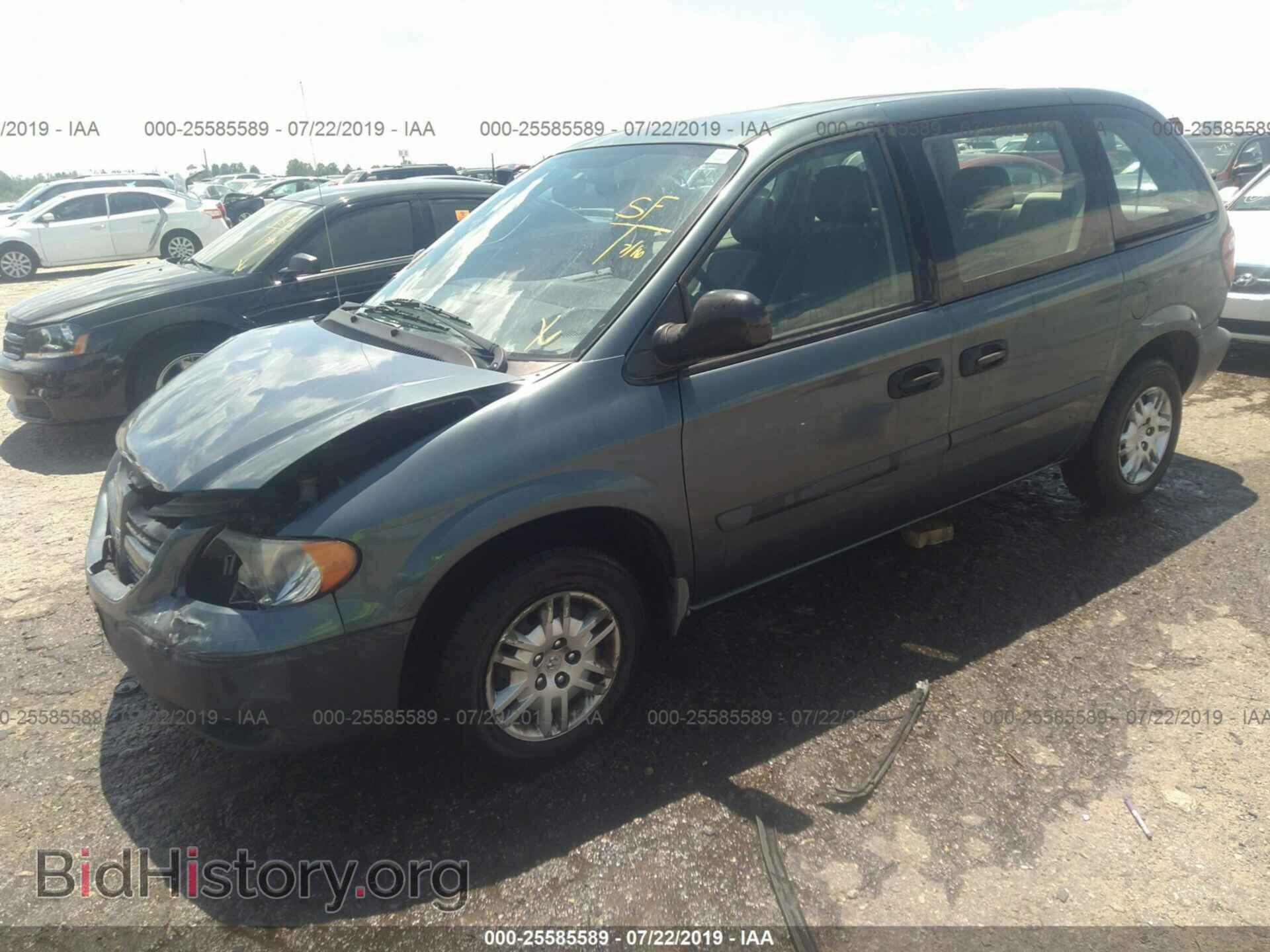 2006 DODGE CARAVAN - VIN: 1D4GP25B76B737986 - Фото 2
