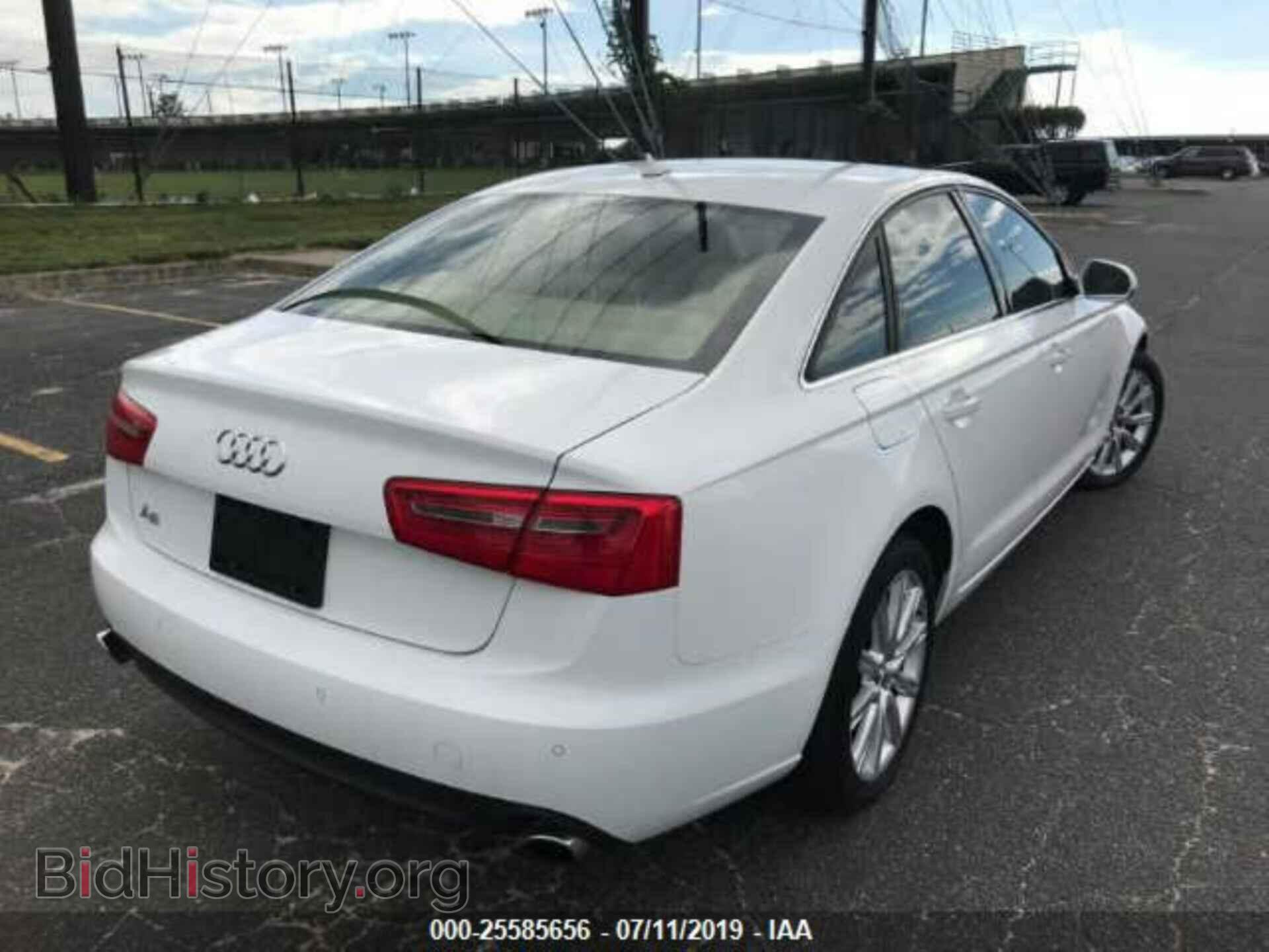 2013 AUDI A6 - VIN: WAUGFAFC0DN046700 - Фото 3