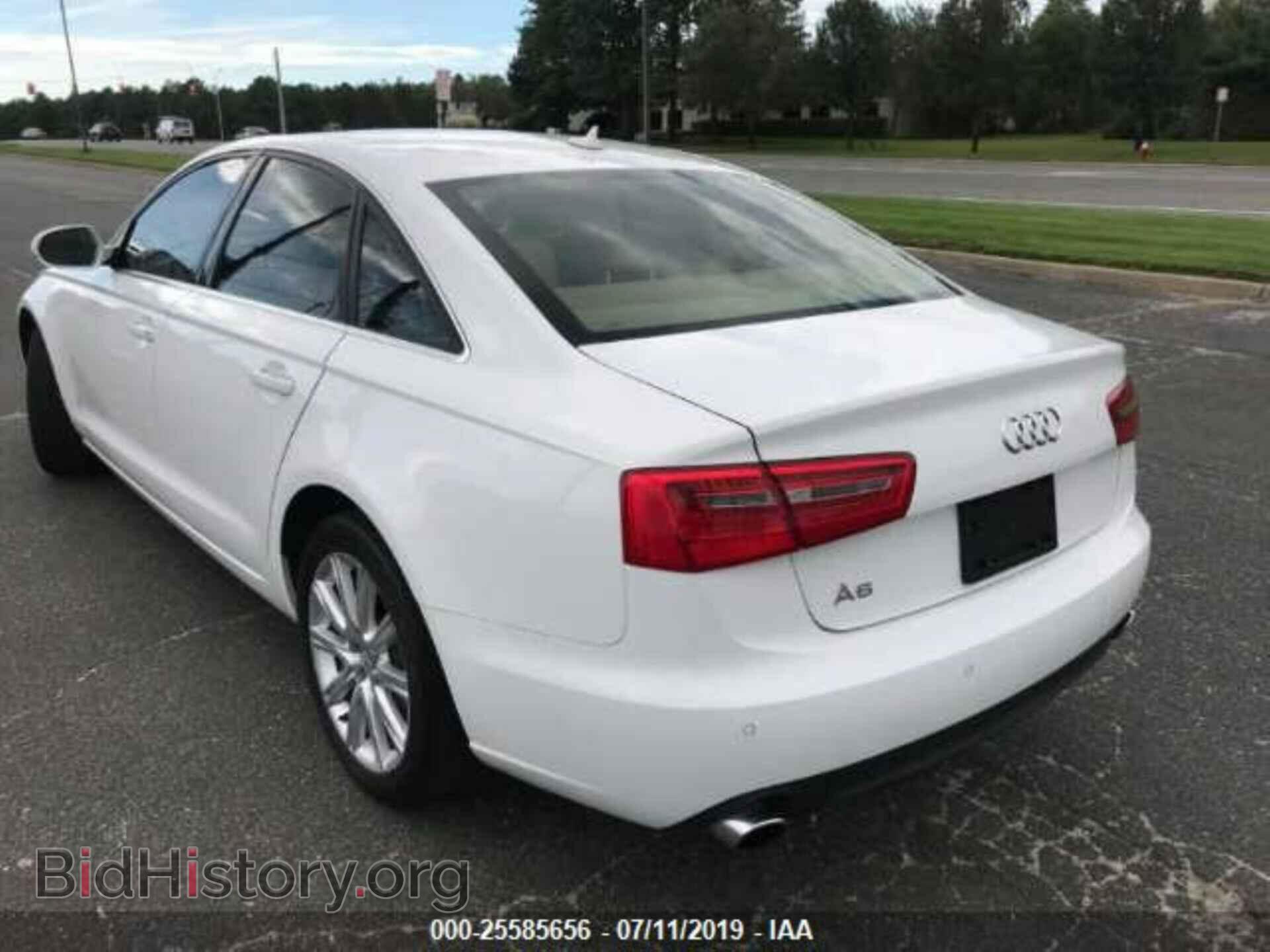 2013 AUDI A6 - VIN: WAUGFAFC0DN046700 - Фото 4