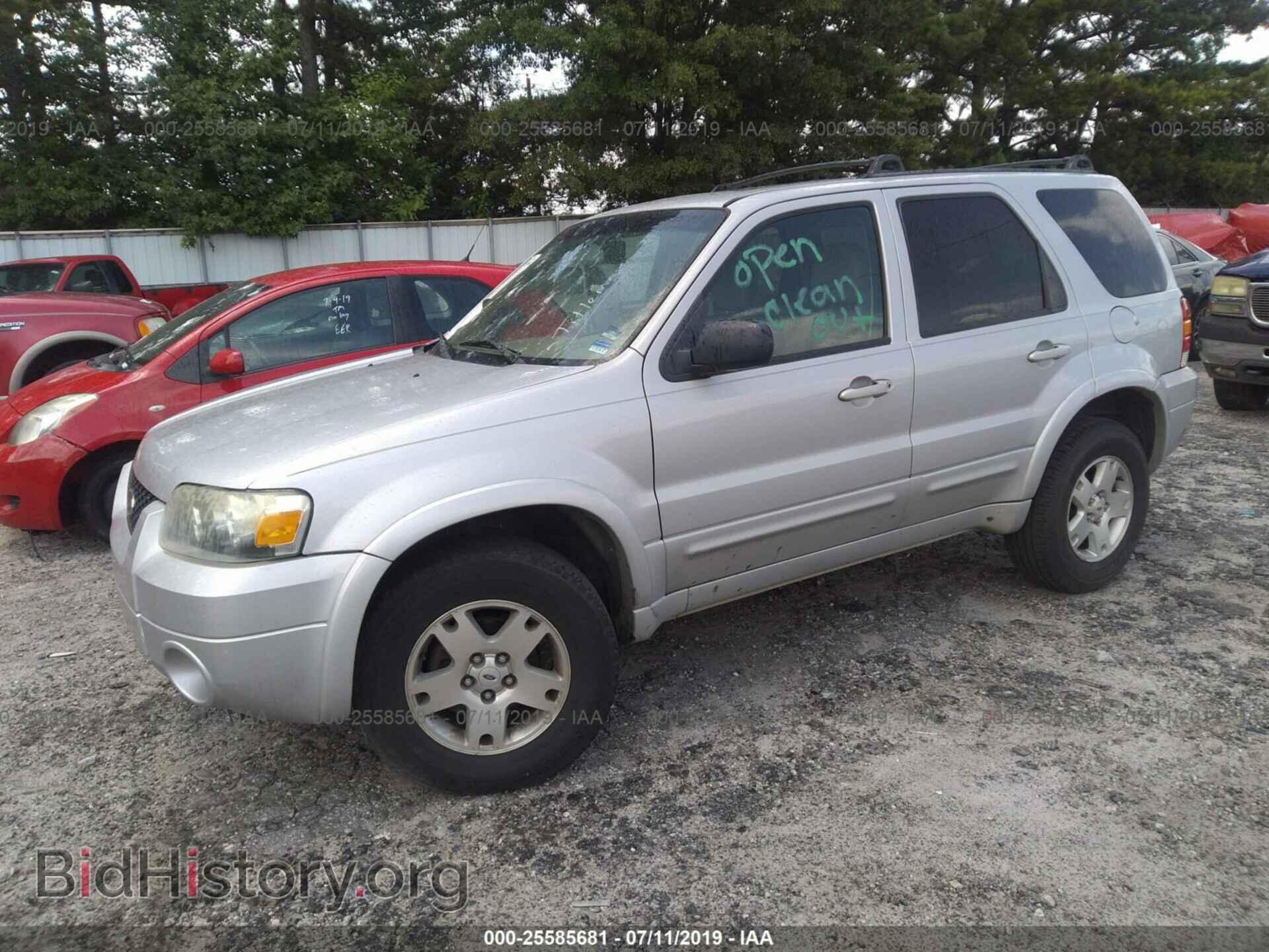 2006 FORD ESCAPE - VIN: 1FMCU04176KA03555 - Фото 2
