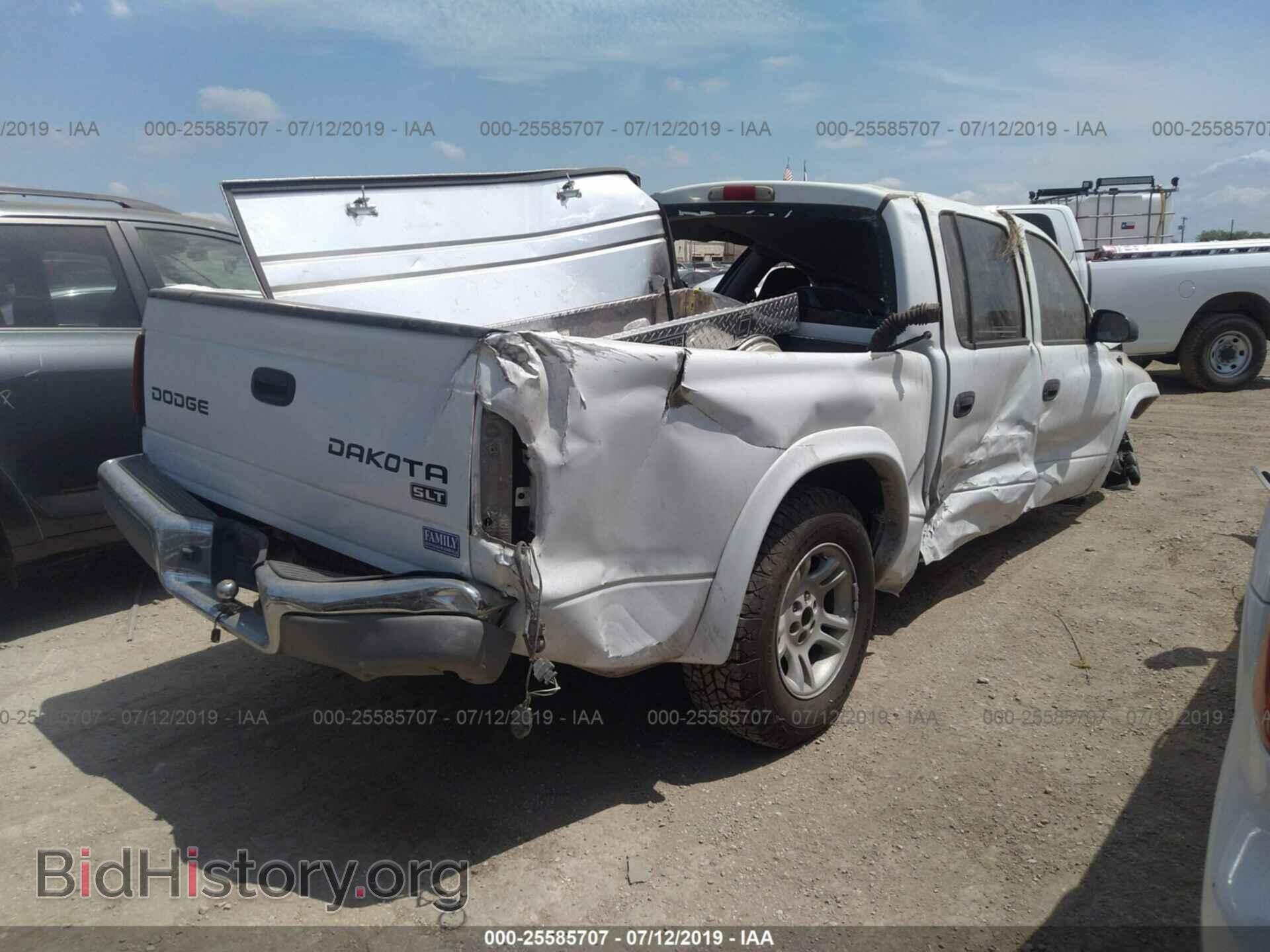 2004 DODGE DAKOTA - VIN: 1D7HL48N44S750535 - Фото 4