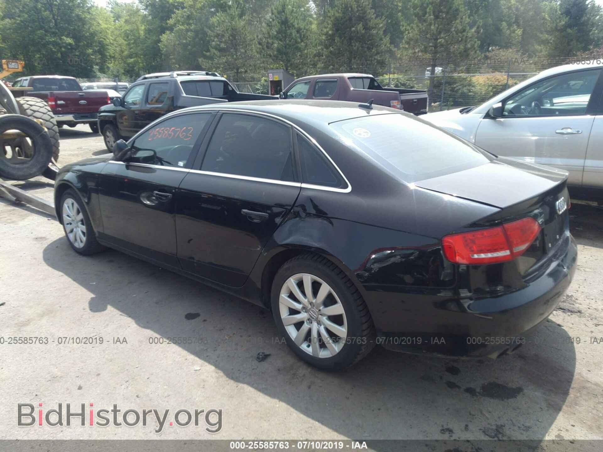 2010 AUDI A4 - VIN: WAUHFAFL7AA050170 - Фото 3