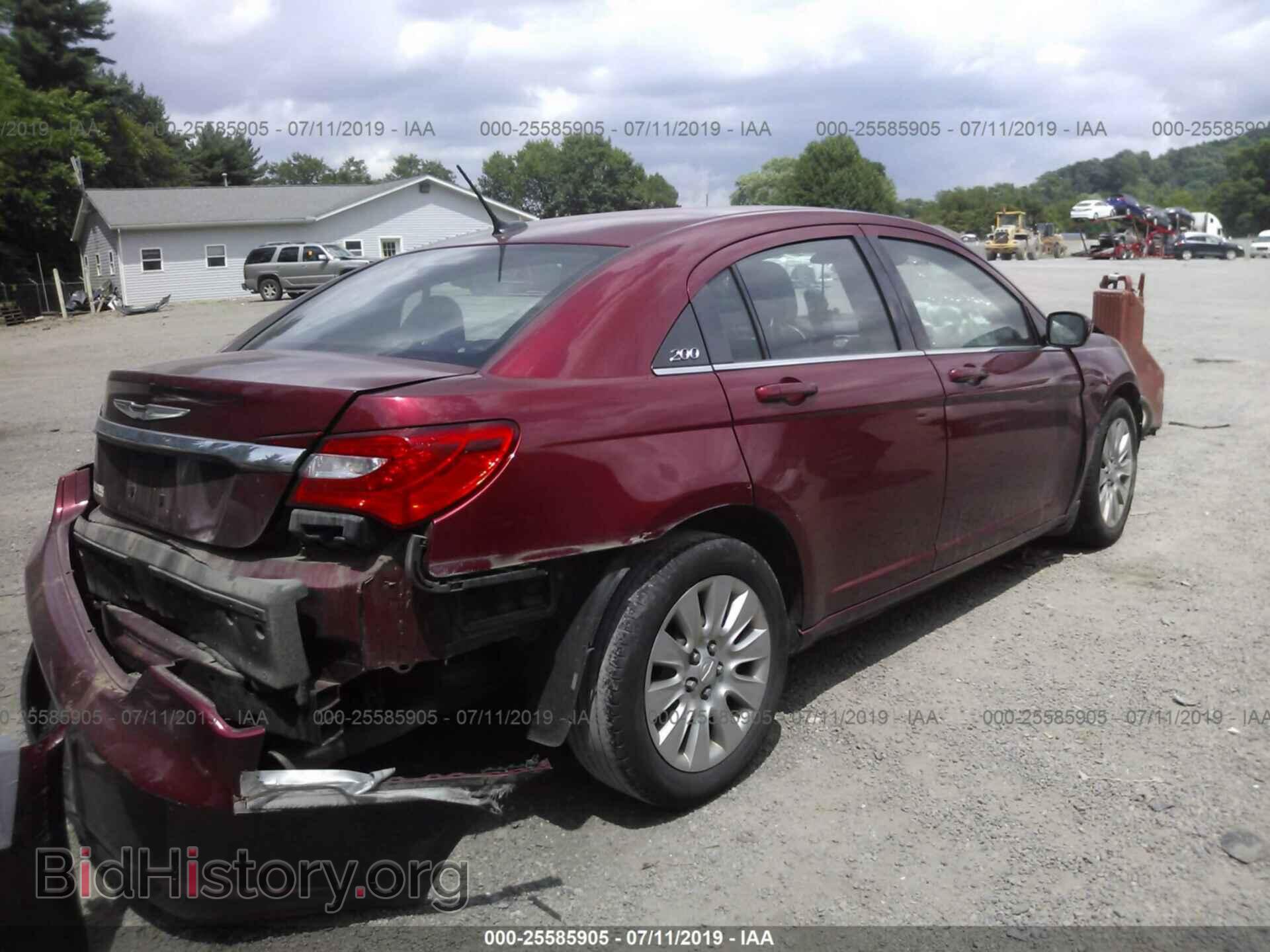 2013 CHRYSLER 200 - VIN: 1C3CCBAG0DN738373 - Photo 4