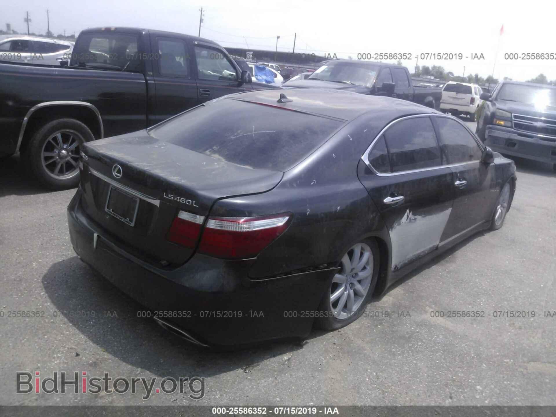 2007 LEXUS LS - VIN: JTHGL46F275019220 - Фото 4