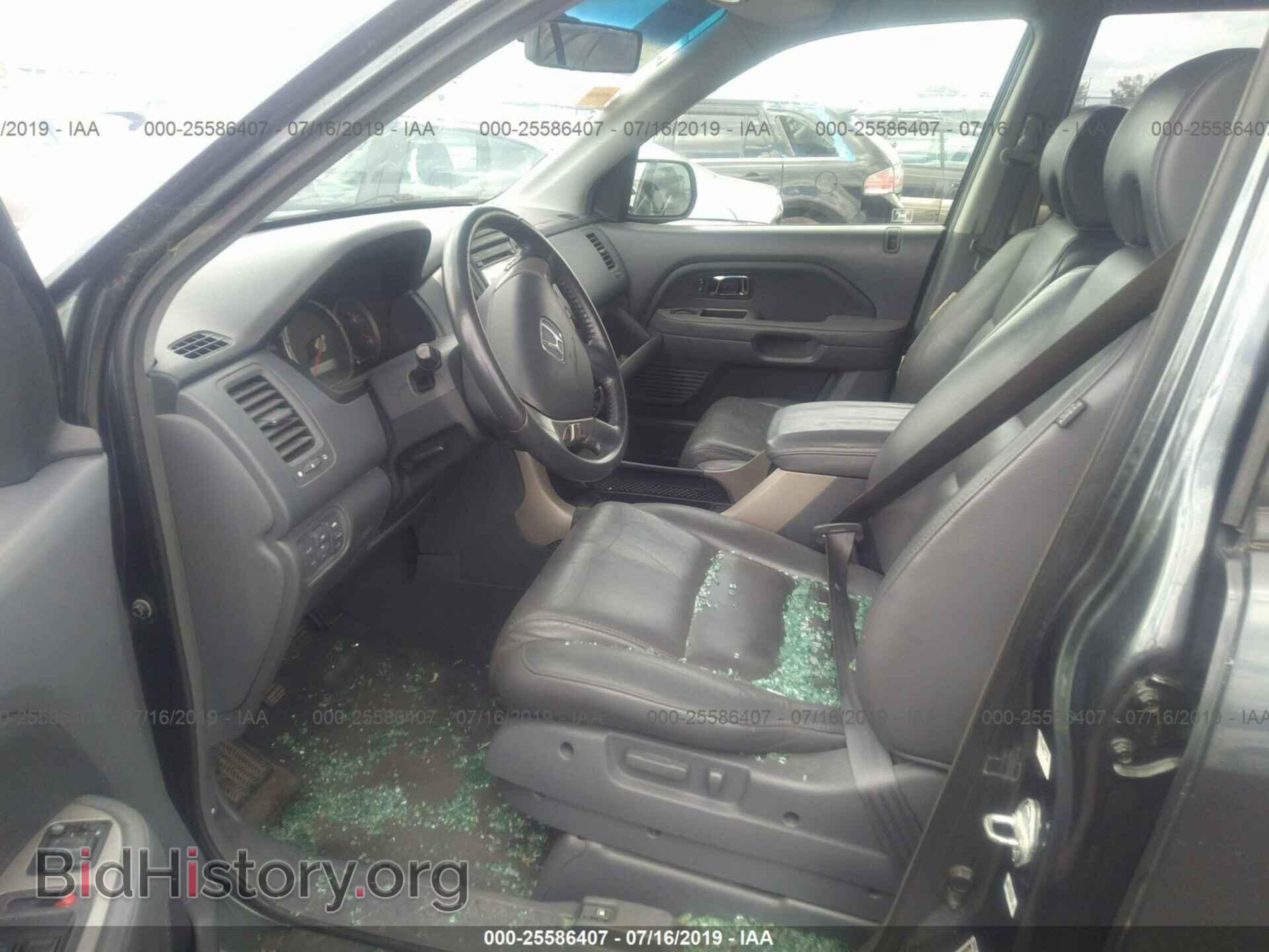 2006 HONDA PILOT - VIN: 2HKYF18576H540402 - Фото 5