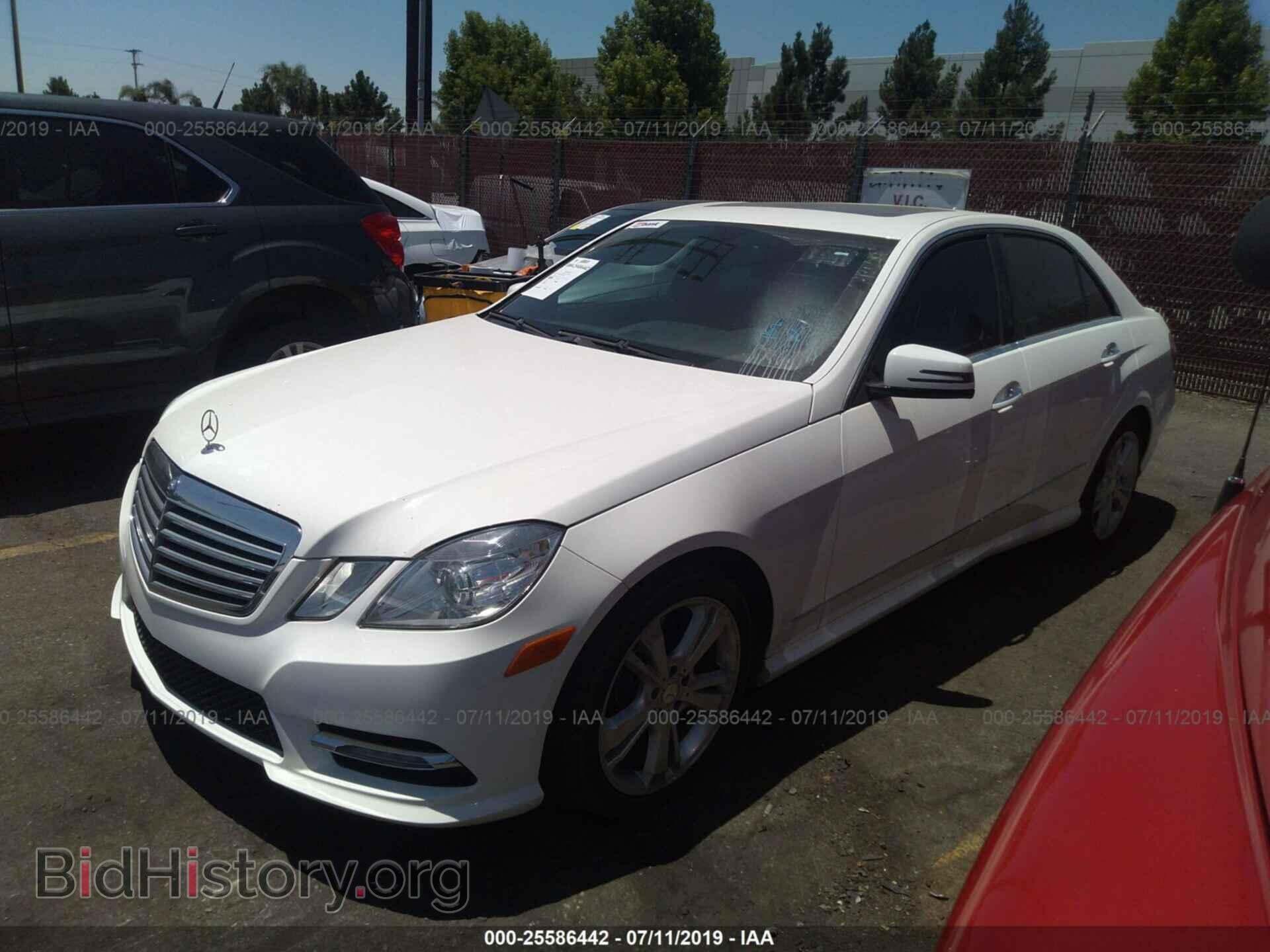 2013 MERCEDES-BENZ E - VIN: WDDHF5KB7DA718339 - Фото 2
