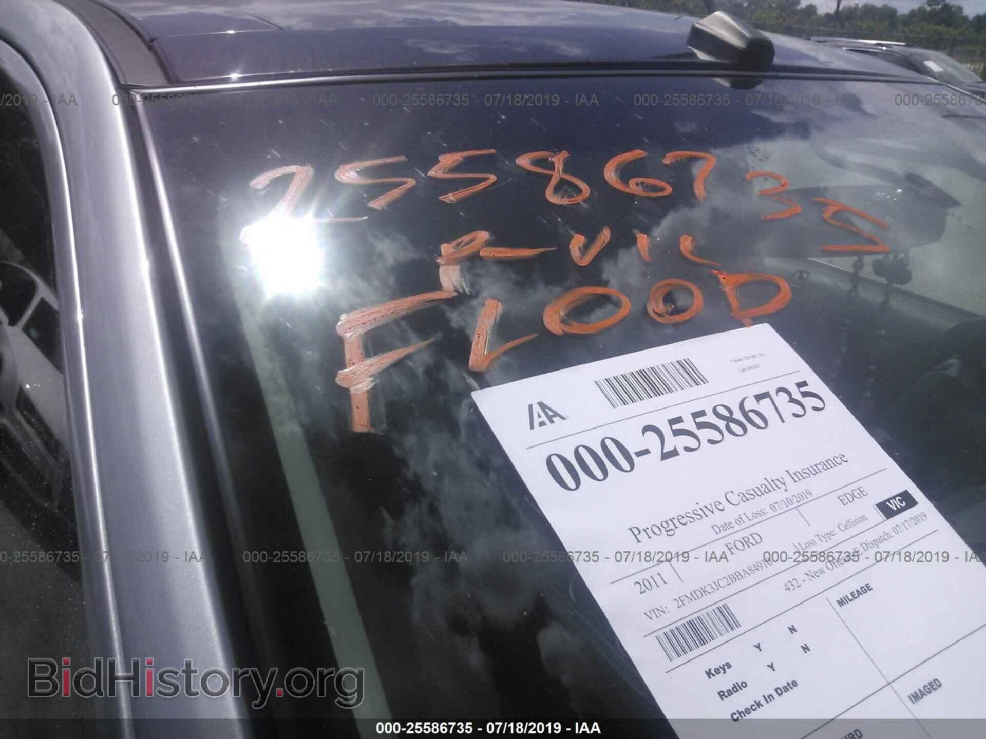 2011 FORD EDGE - VIN: 2FMDK3JC2BBA84910 - Фото 6
