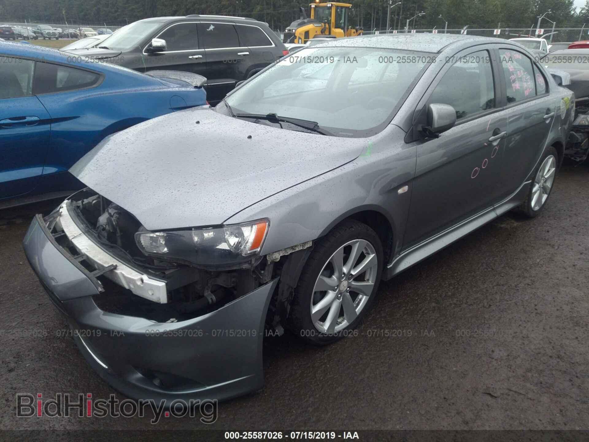 2012 MITSUBISHI LANCER - VIN: JA32U8FW8CU014750 - Фото 2