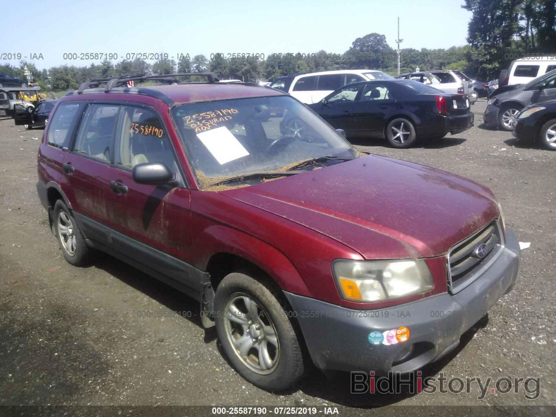 Photo JF1SG63613H751627 - SUBARU FORESTER 2003
