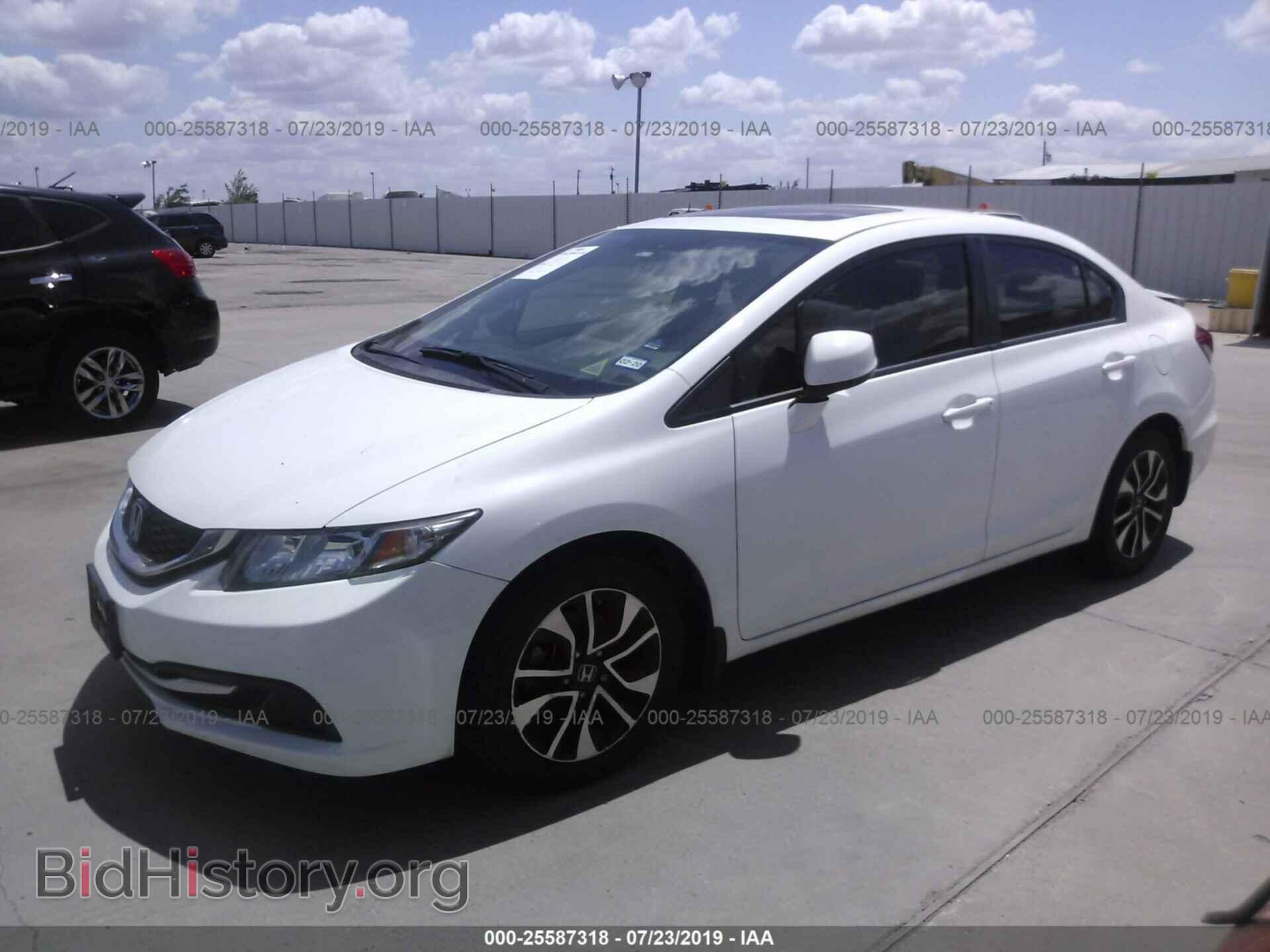 2013 HONDA CIVIC - VIN: 19XFB2F87DE067138 - Фото 2
