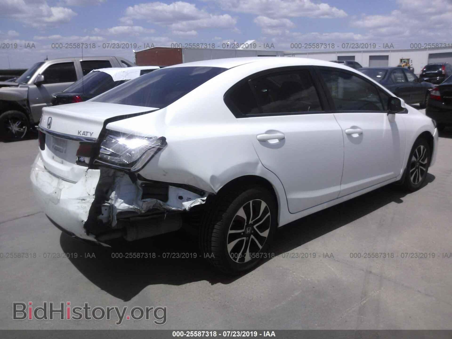 2013 HONDA CIVIC - VIN: 19XFB2F87DE067138 - Фото 4