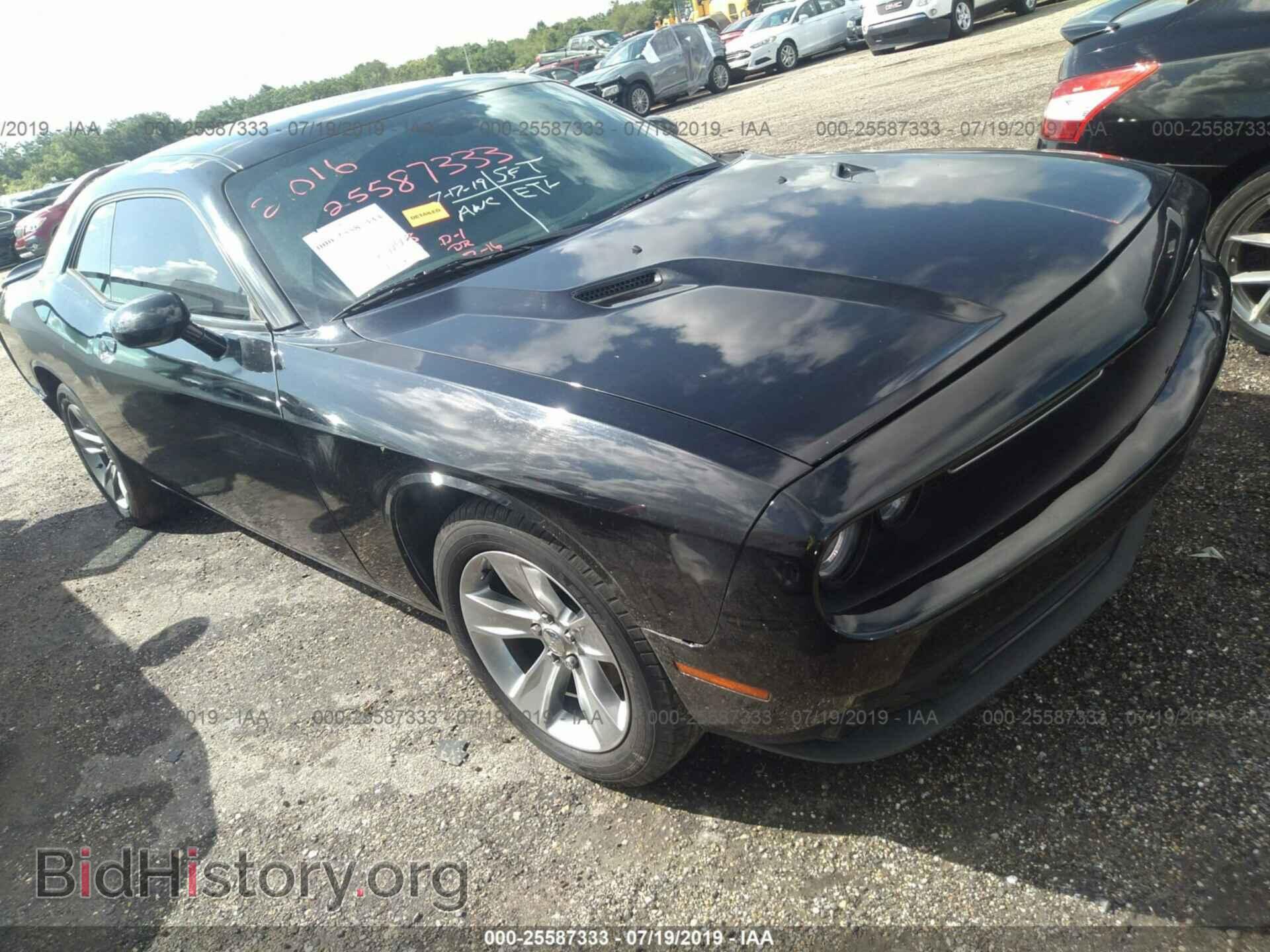 Фотография 2C3CDZAG1GH158472 - DODGE CHALLENGER 2016