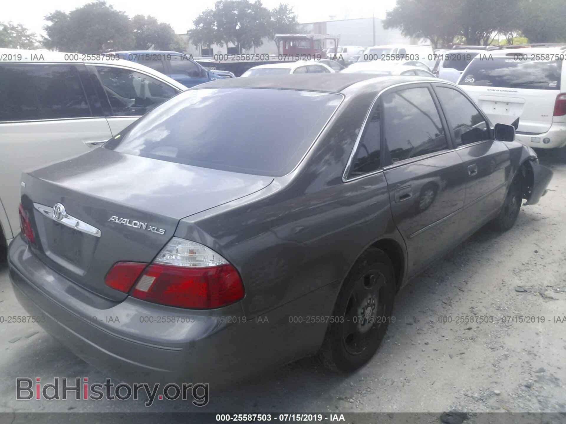 2003 TOYOTA AVALON - VIN: 4T1BF28B73U309093 - Фото 4