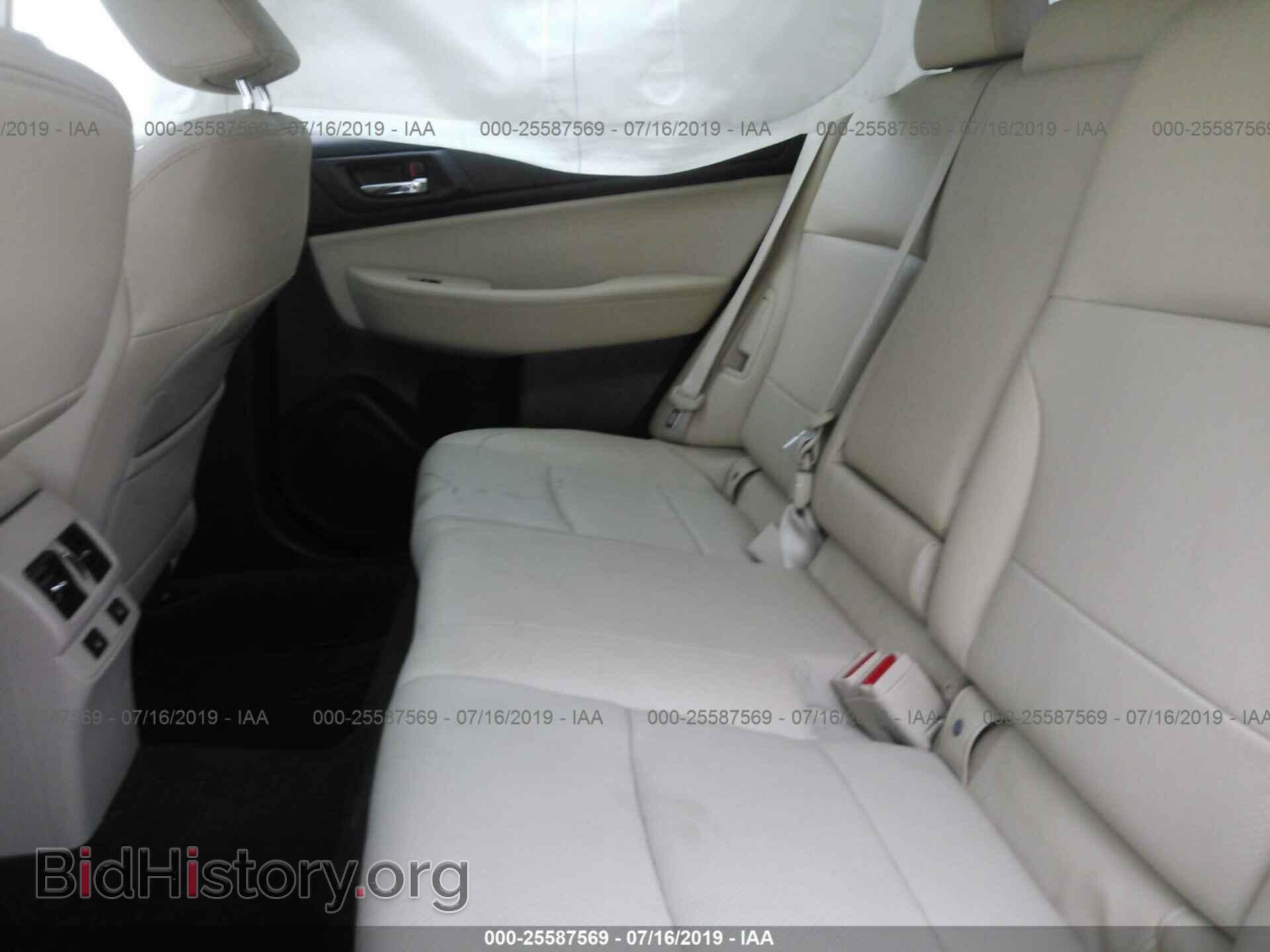 2016 SUBARU OUTBACK - VIN: 4S4BSBNC0G3230725 - Фото 8