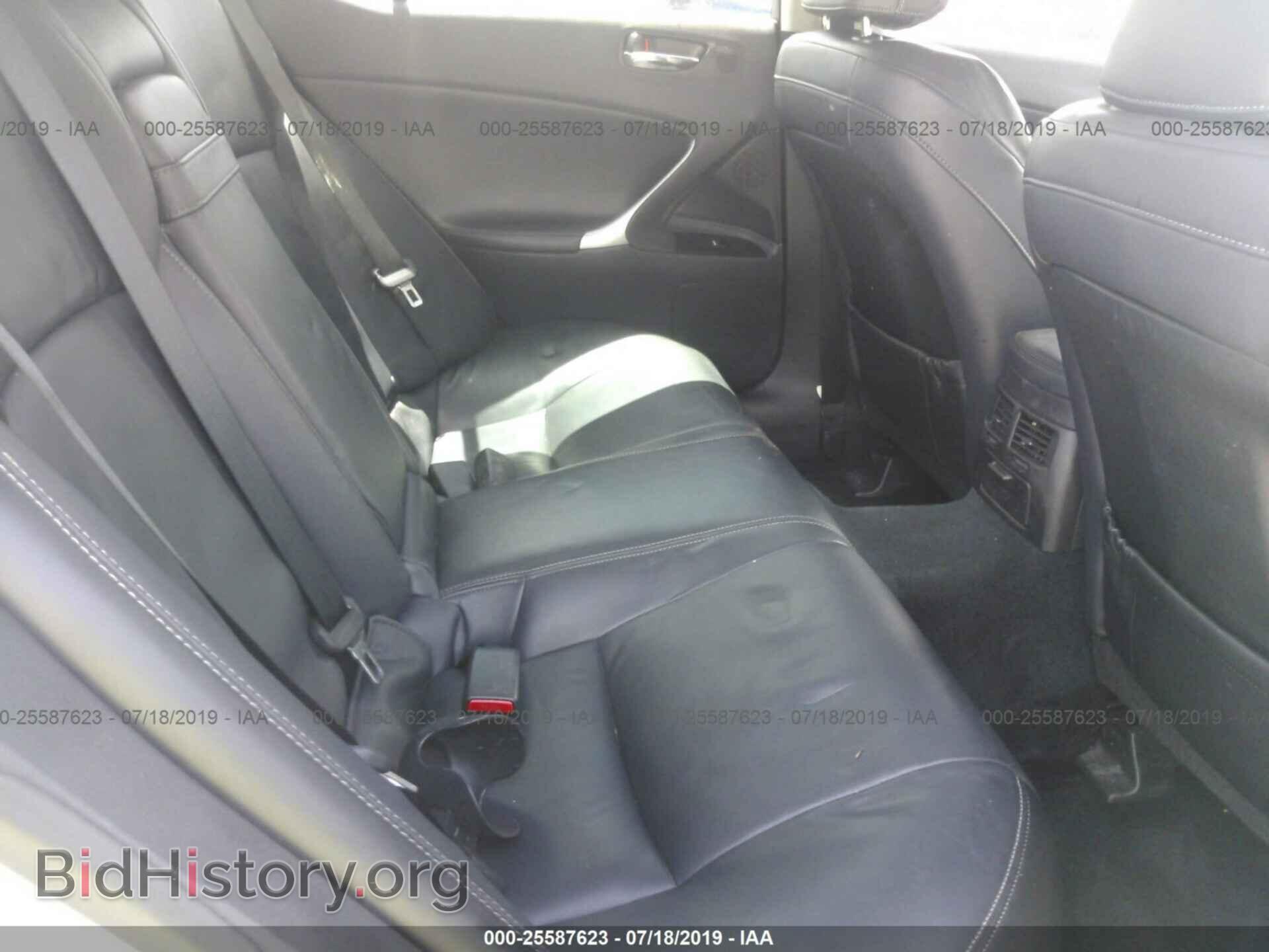 2012 LEXUS IS - VIN: JTHBF5C20C5180796 - Photo 8