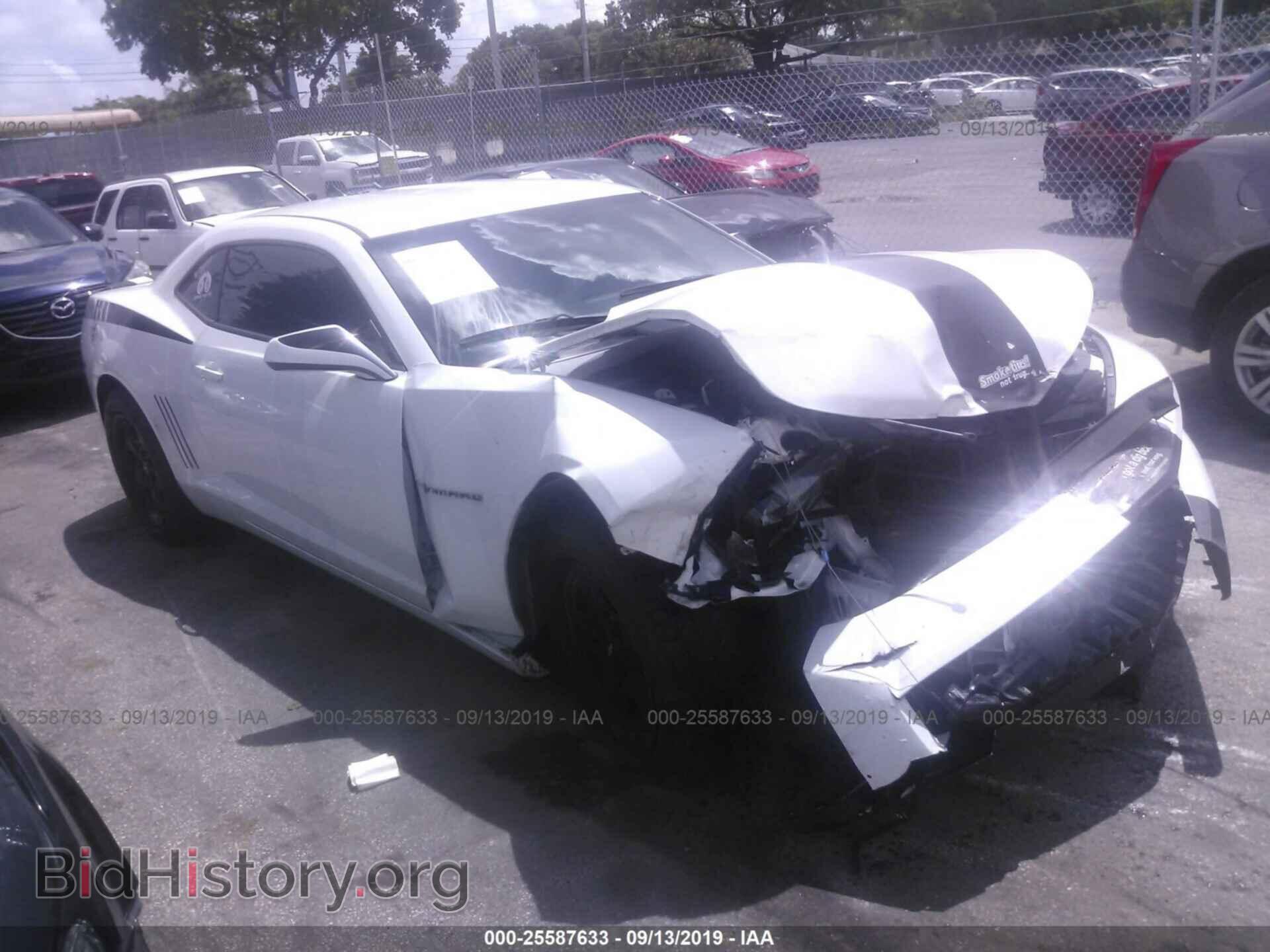 Photo 2G1FA1E39D9226736 - CHEVROLET CAMARO 2013