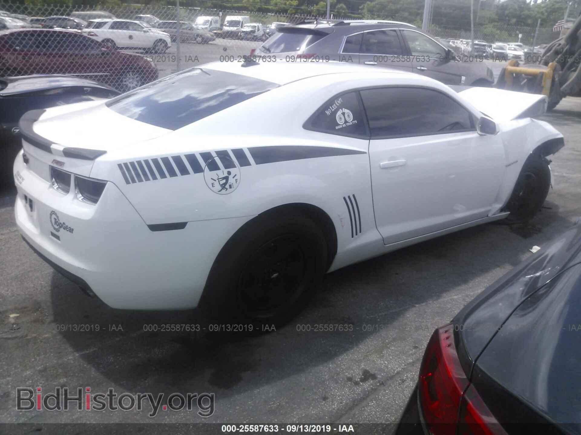 2013 CHEVROLET CAMARO - VIN: 2G1FA1E39D9226736 - Фото 4