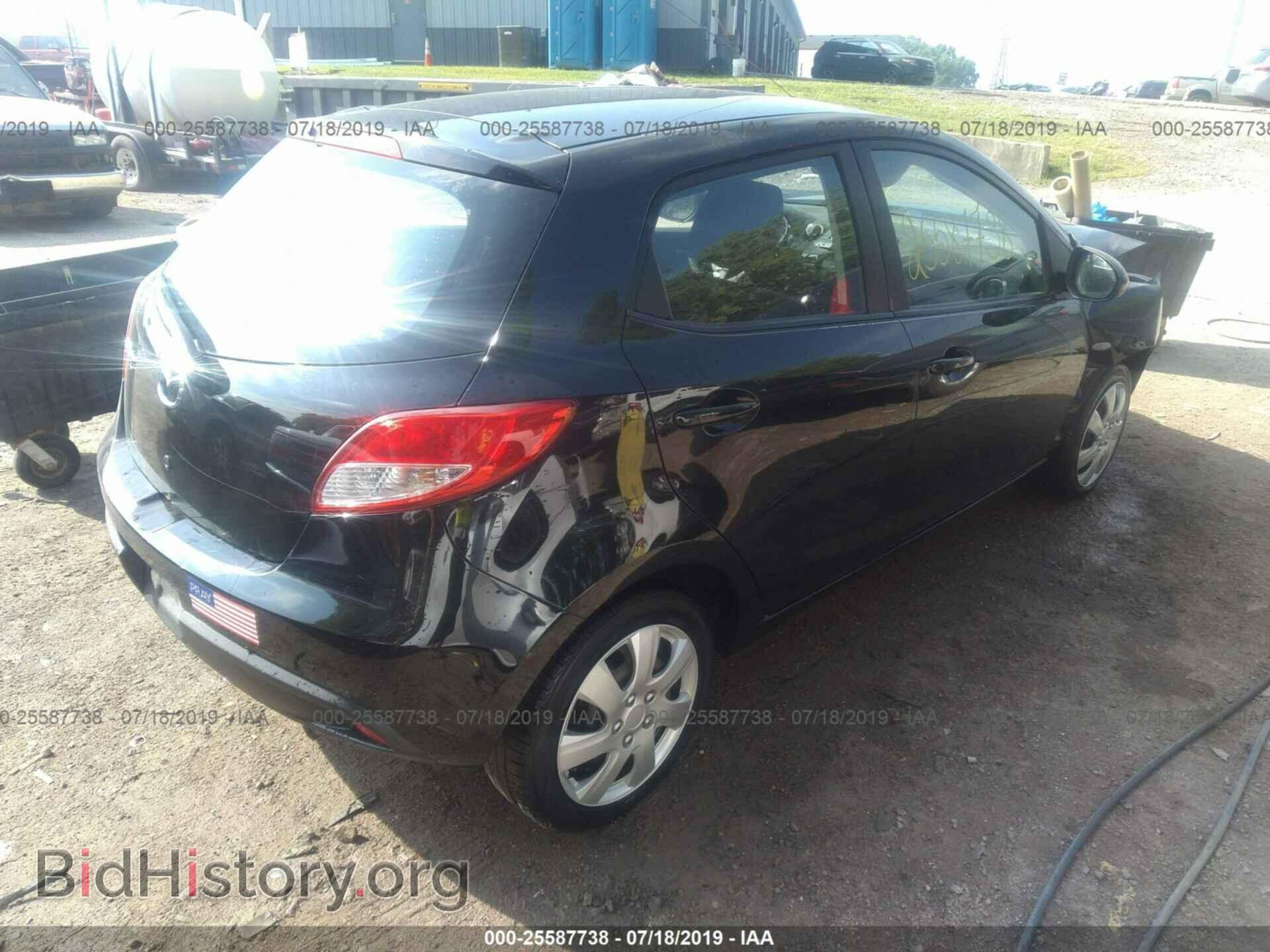 2012 MAZDA MAZDA2 - VIN: JM1DE1KZ5C0135922 - Фото 4