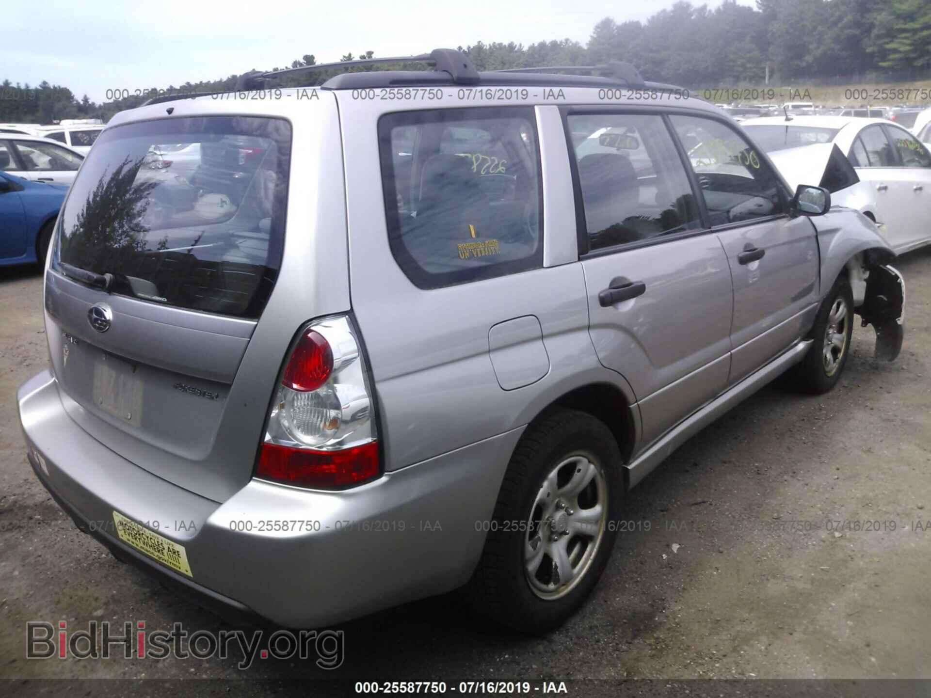2007 SUBARU FORESTER - VIN: JF1SG63637H738884 - Фото 4