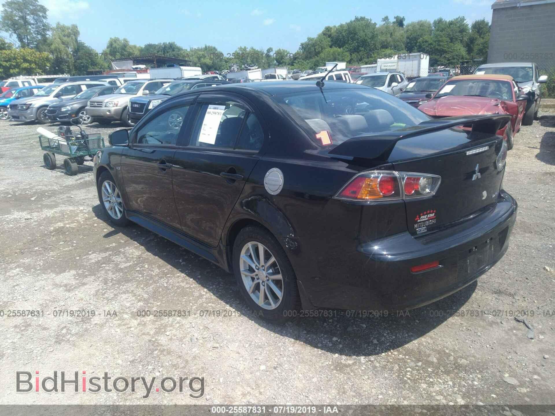 2016 MITSUBISHI LANCER - VIN: JA32V2FW4GU003146 - Фото 3