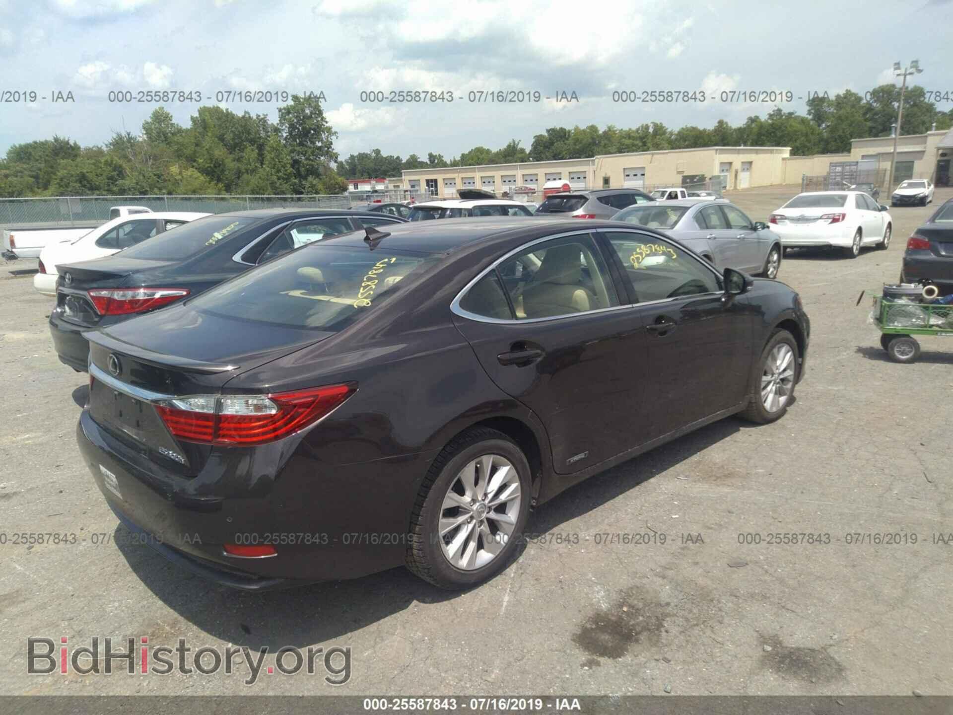 2013 LEXUS ES - VIN: JTHBW1GG1D2005992 - Фото 4