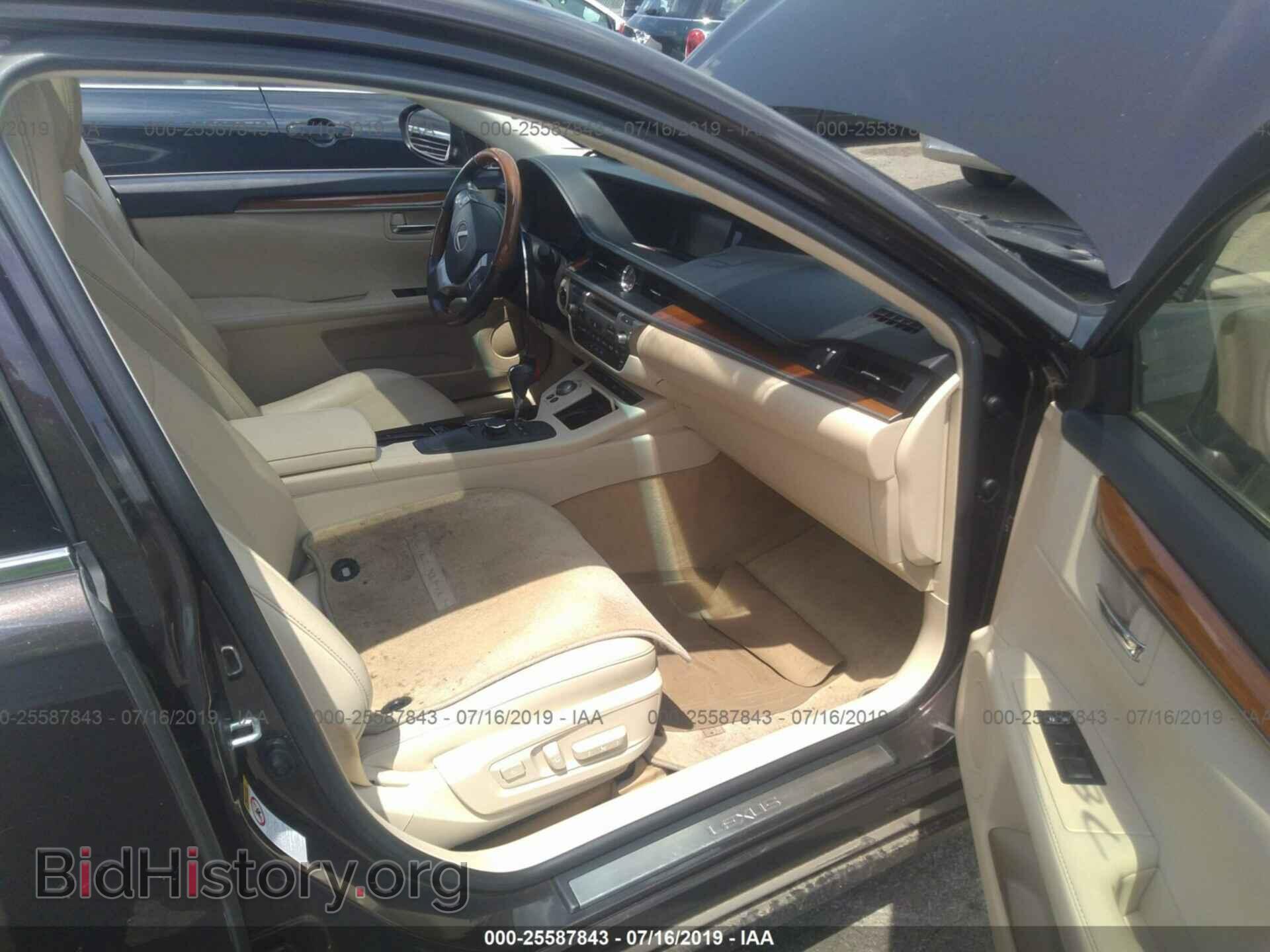 2013 LEXUS ES - VIN: JTHBW1GG1D2005992 - Фото 5